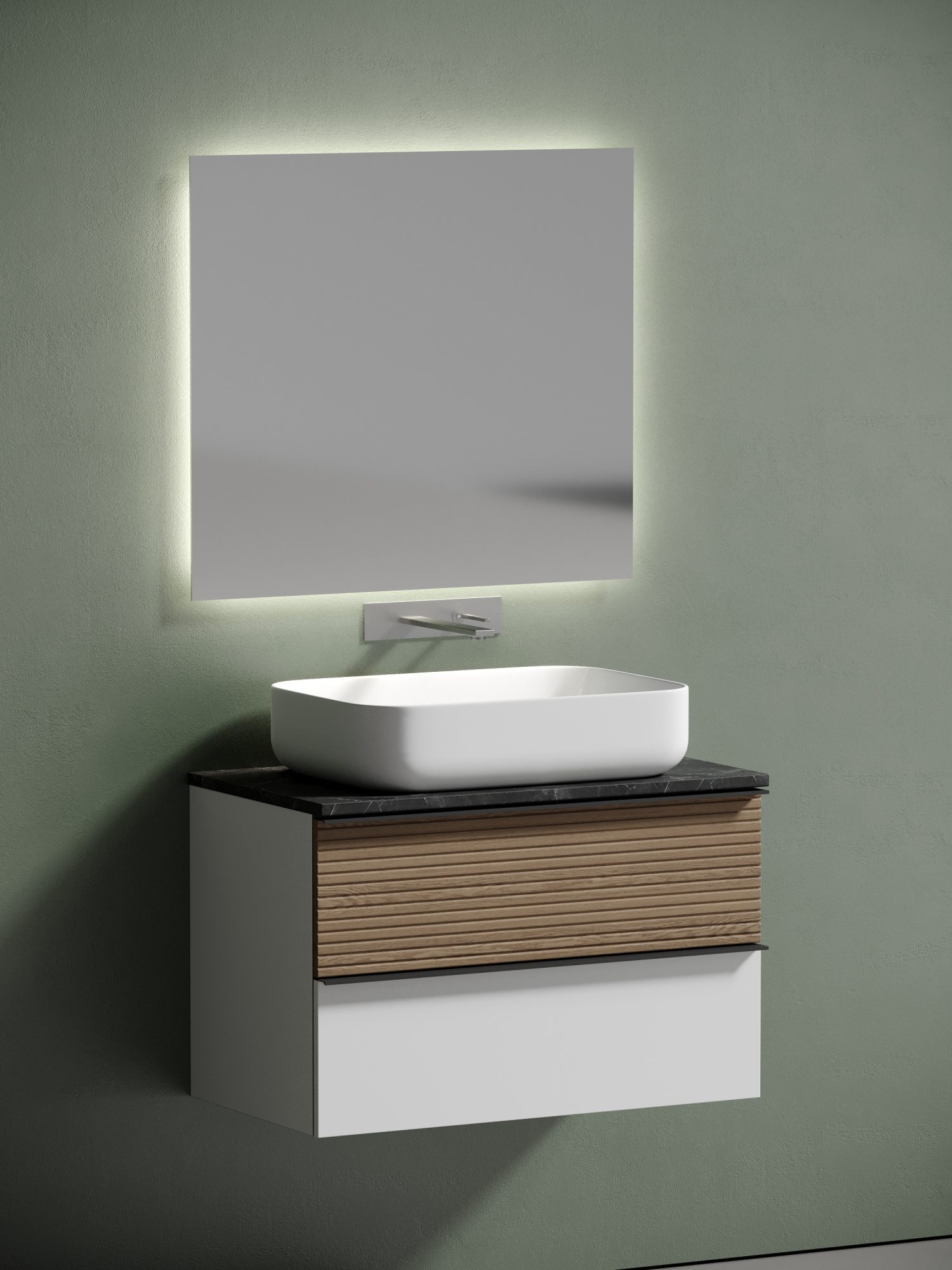 Столешница для ванной комнаты sancos  800х460 , арт. tt80a1