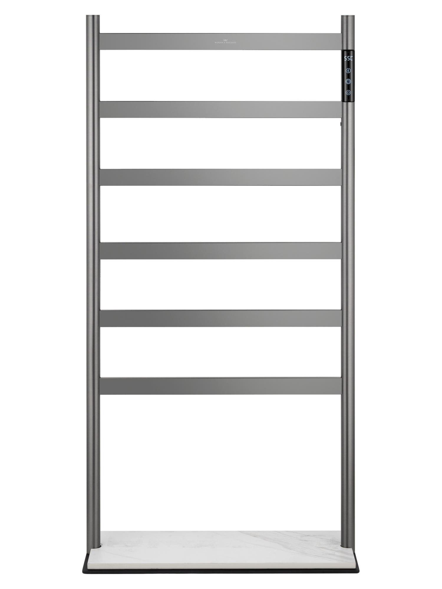 Полотенцесушитель электрический напольный wonzon & woghand essen, темный графит (ww-a406-gm)