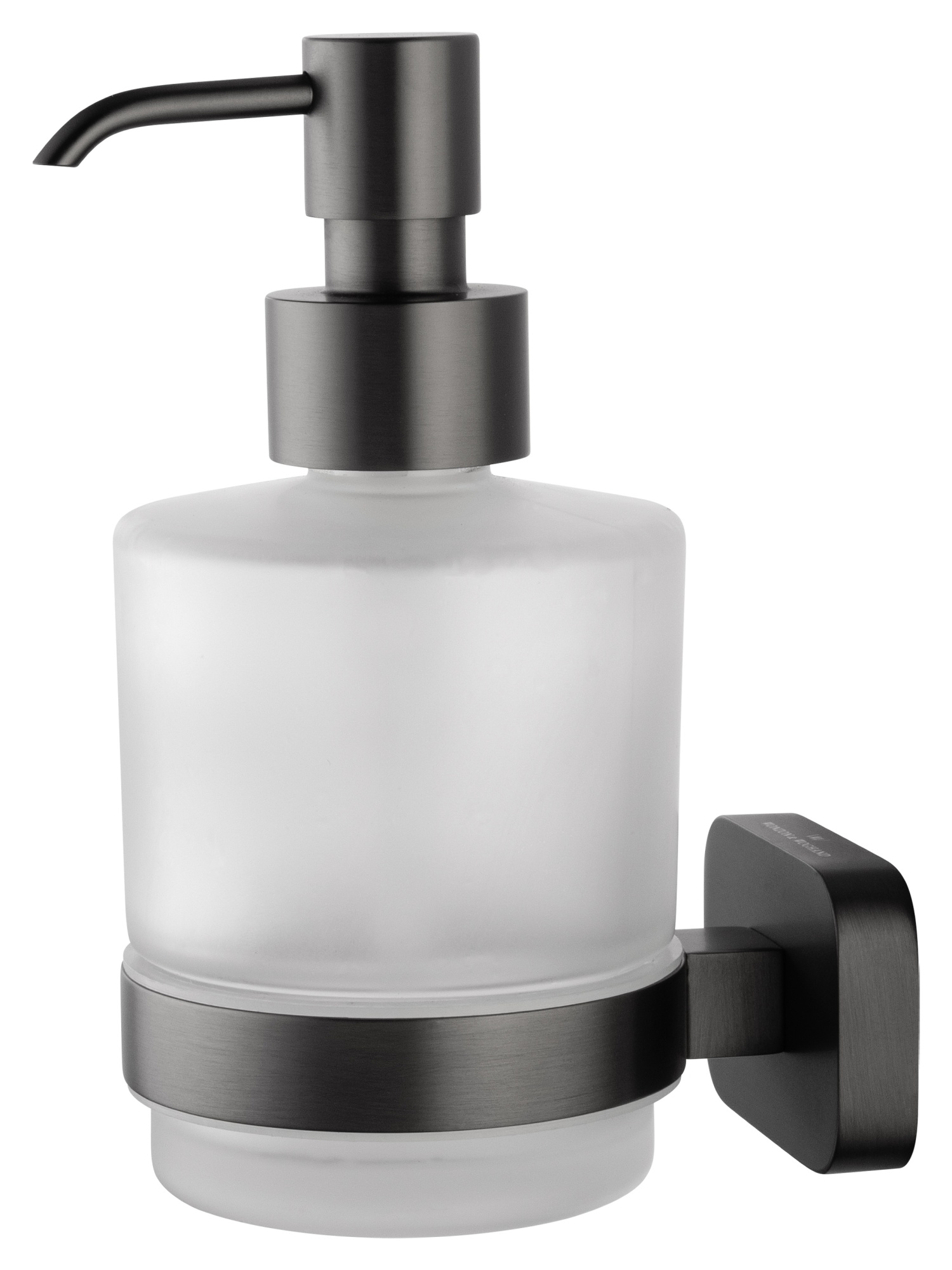 Дозатор мыла wonzon & woghand graffity, темный графит (ww-9333-bgm)