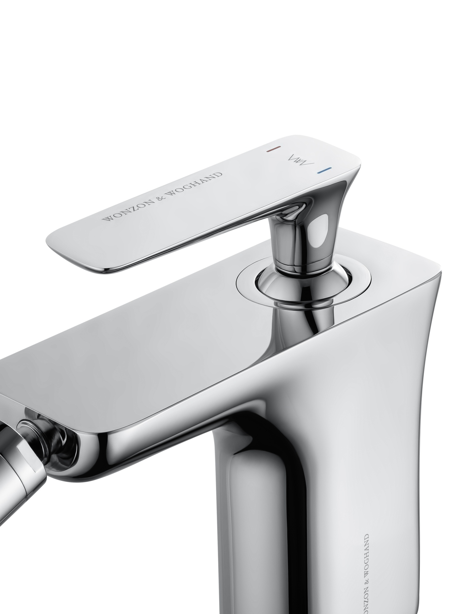 Смеситель для биде wonzon & woghand shark, хром (ww-485001-cr)