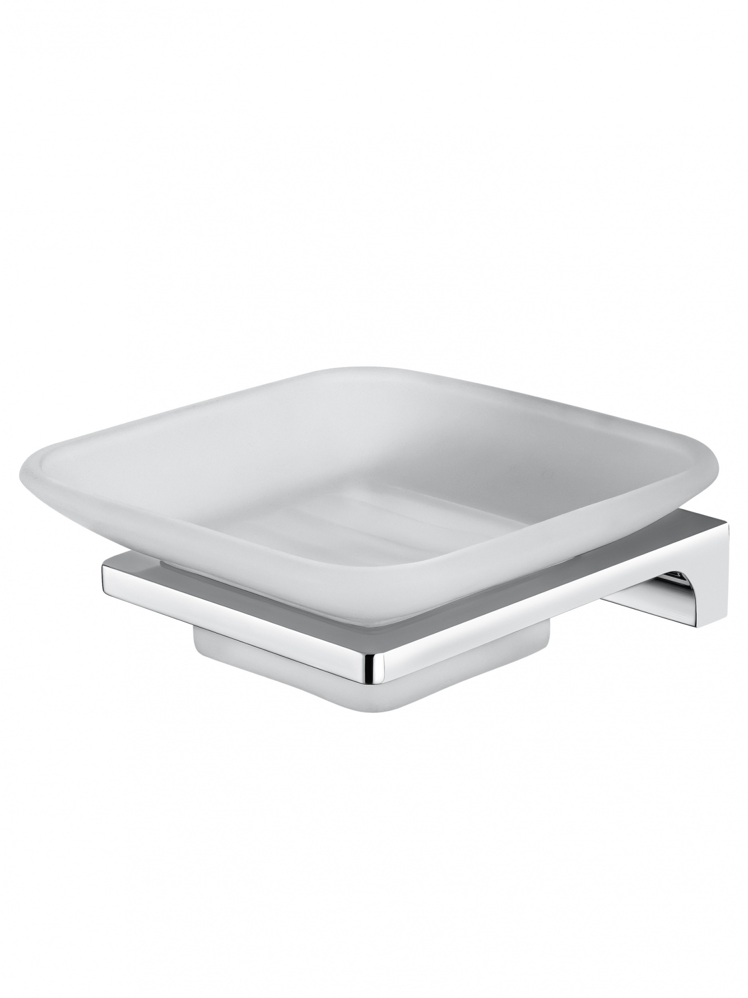 Мыльница с держателем wonzon & woghand eclipse, хром (ww-9122-cr)