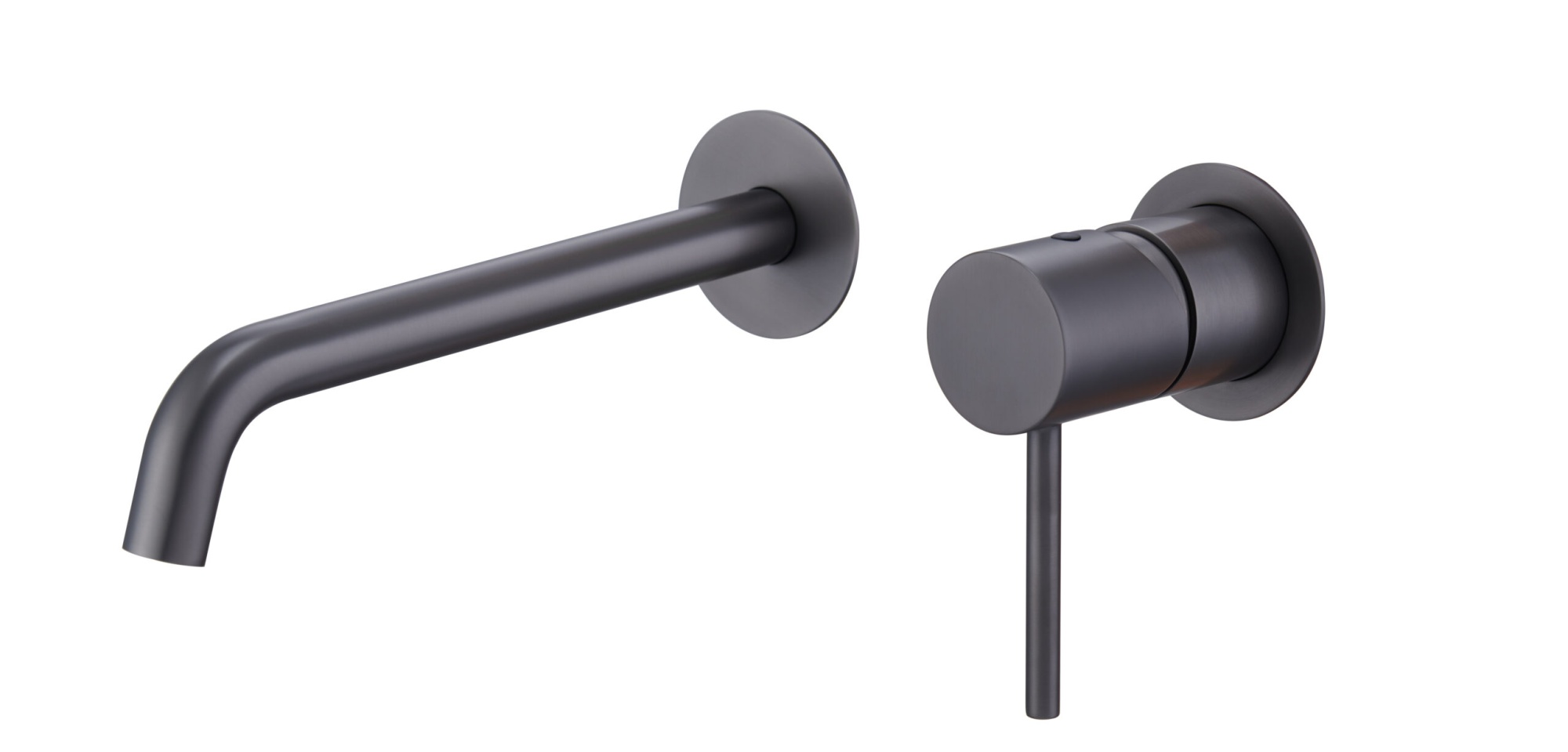 Смеситель для раковины imex monza glm039/bgm black gun metal pvd