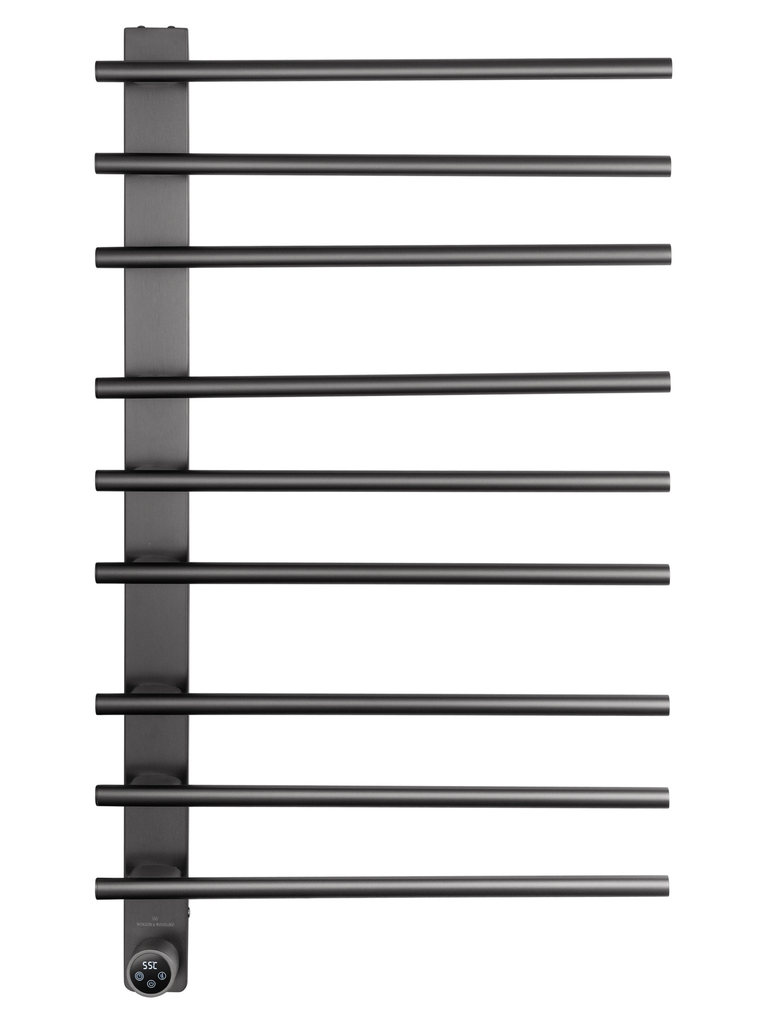 Полотенцесушитель электрический wonzon & woghand nürnberg, темный графит (ww-al349-gm)