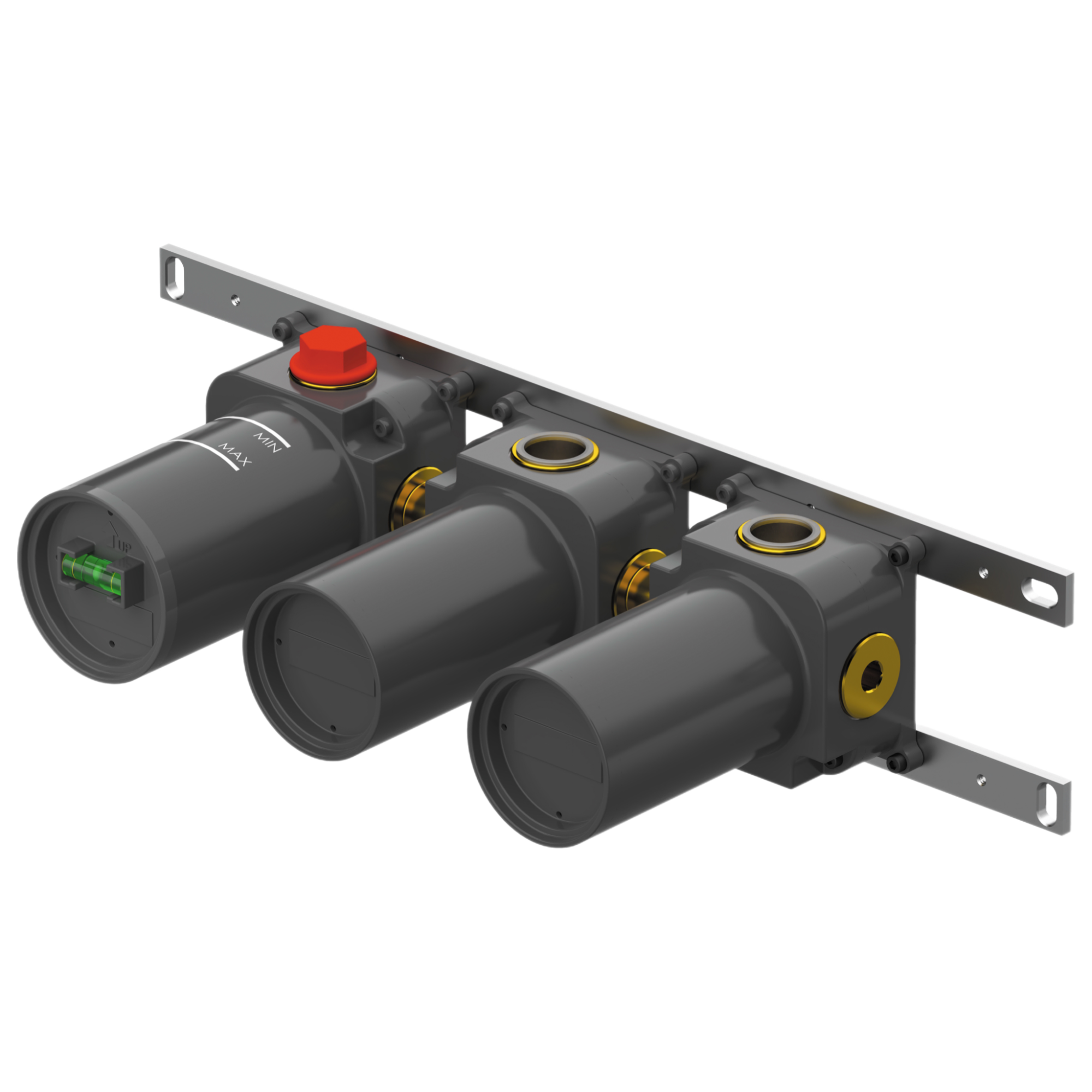 Скрытая часть на 2 выхода remer wbox98d2