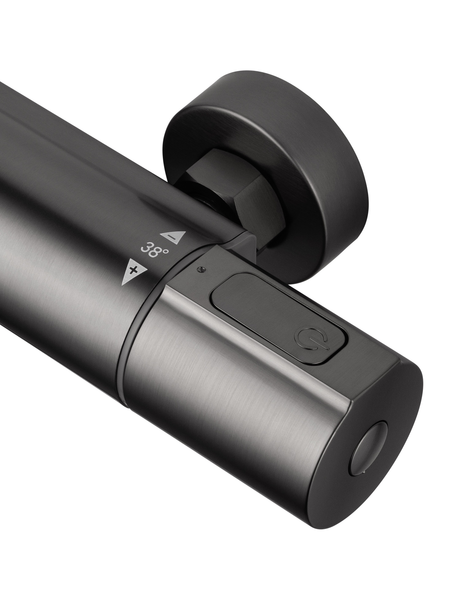 Смеситель для душа с термостатом wonzon & woghand inn 2, темный графит (ww-a2006-a-bgg)