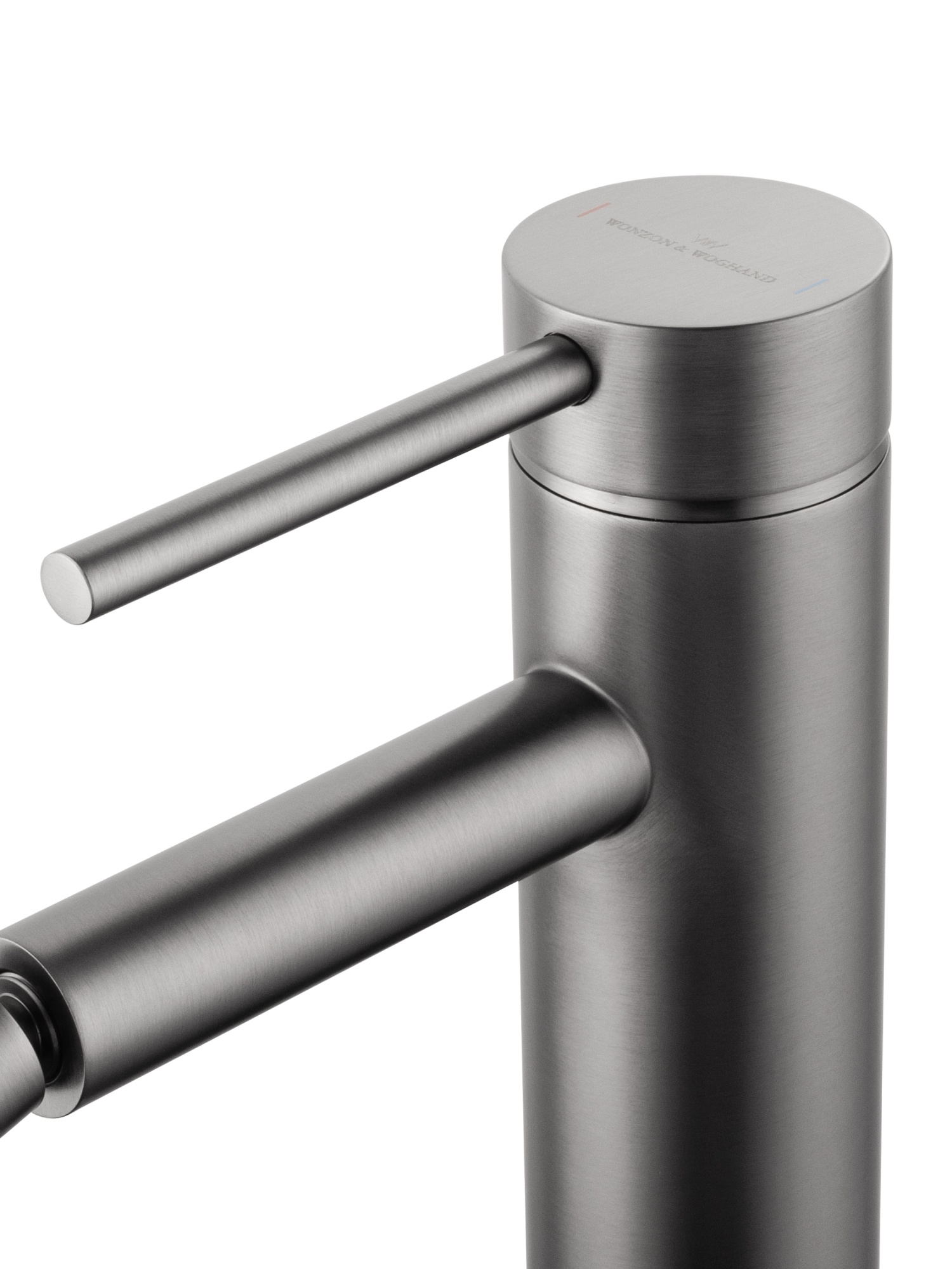 Смеситель для биде wonzon & woghand stick, темный графит (ww-88339017-bgm)