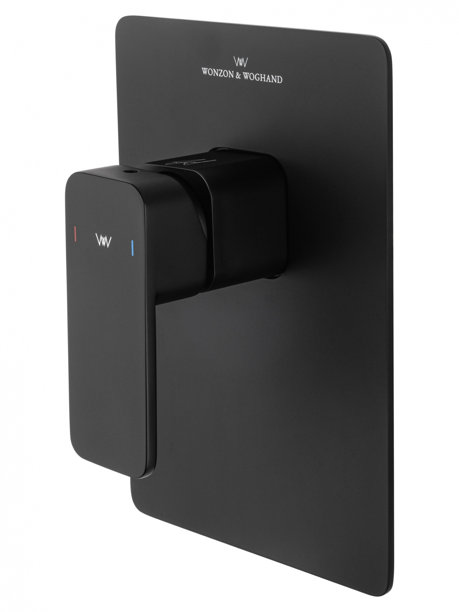 Смеситель для душа встраиваемый wonzon & woghand arnie, черный матовый (ww-694700-2-mb)