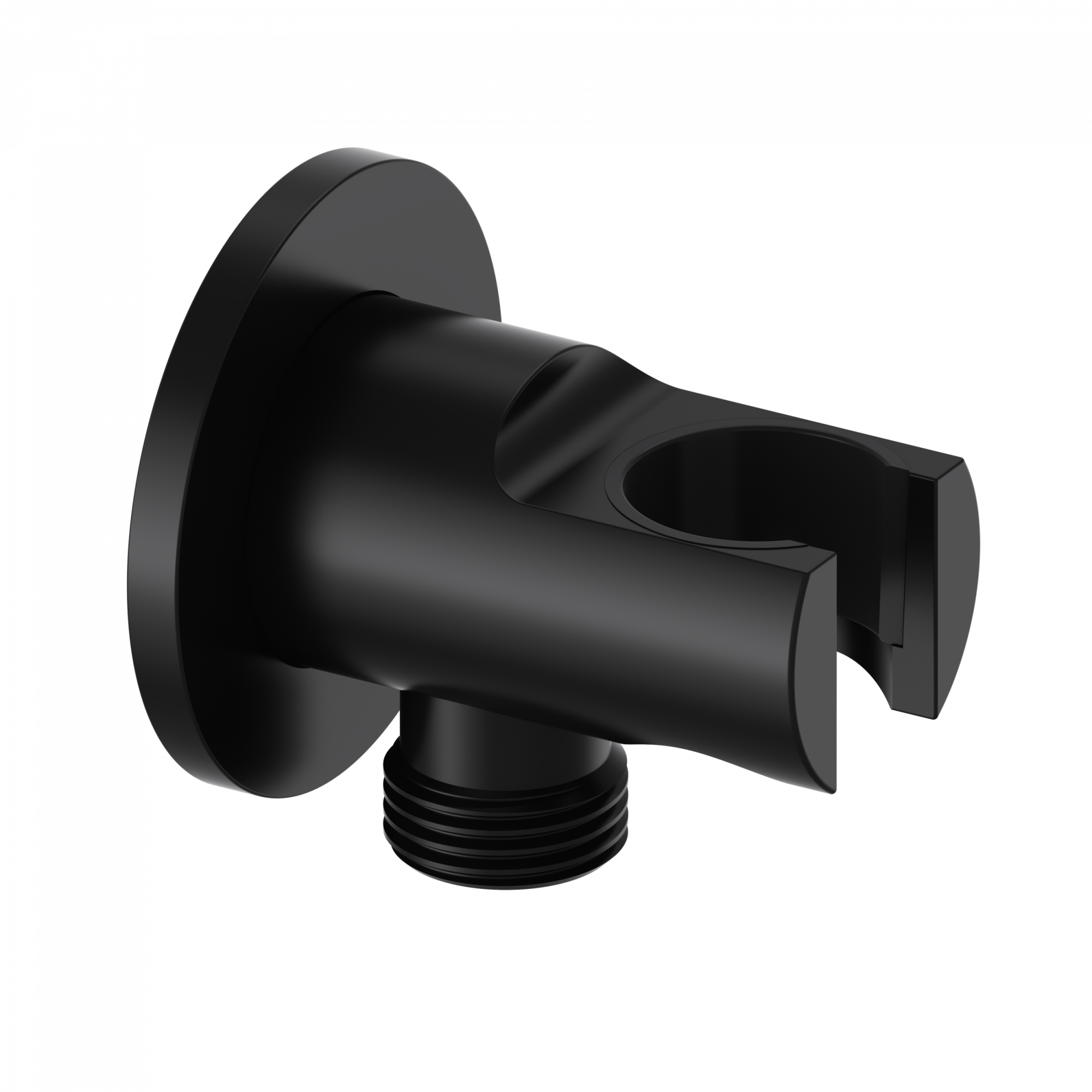 Шланговое подключение с держателем wonzon & woghand, черный матовый (ww-hz2319-mb)