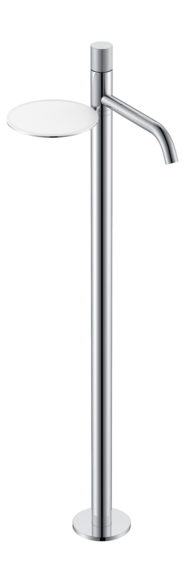 Смеситель STICK напольный для умыв. CHROME SPIRALE