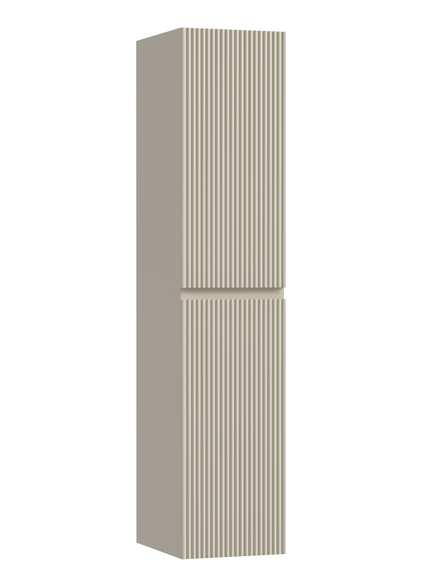 Шкаф-пенал sancos snob r подвесной beige soft, 350х350х1650 мм, арт. psnr35ce