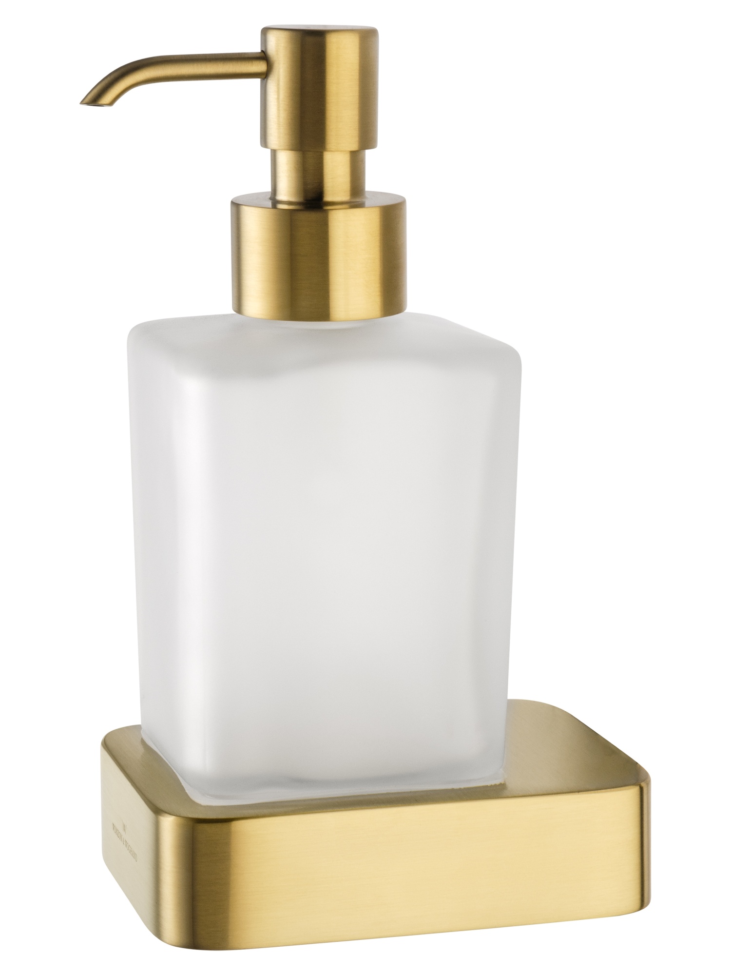 Дозатор мыла wonzon & woghand lotte, брашированное золото (ww-8333-bg)