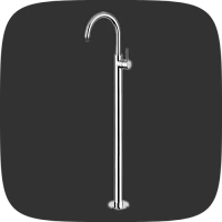 смеситель на раковину напольный