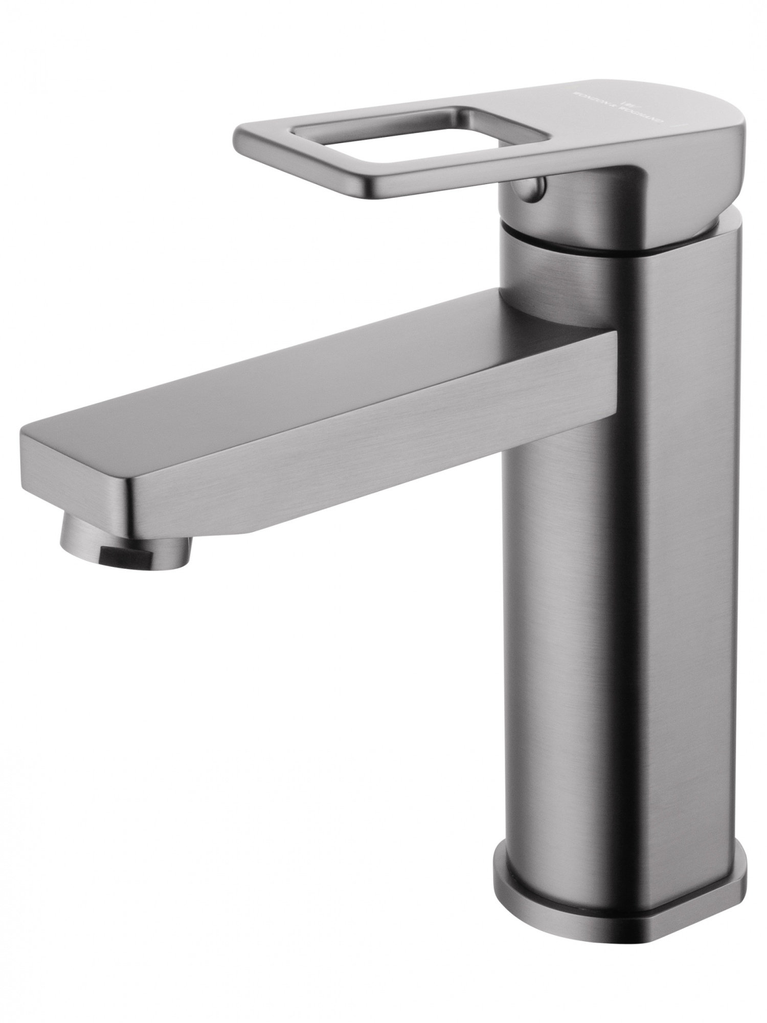 Смеситель для раковины wonzon & woghand frame, темный графит (ww-88139010-bgm)