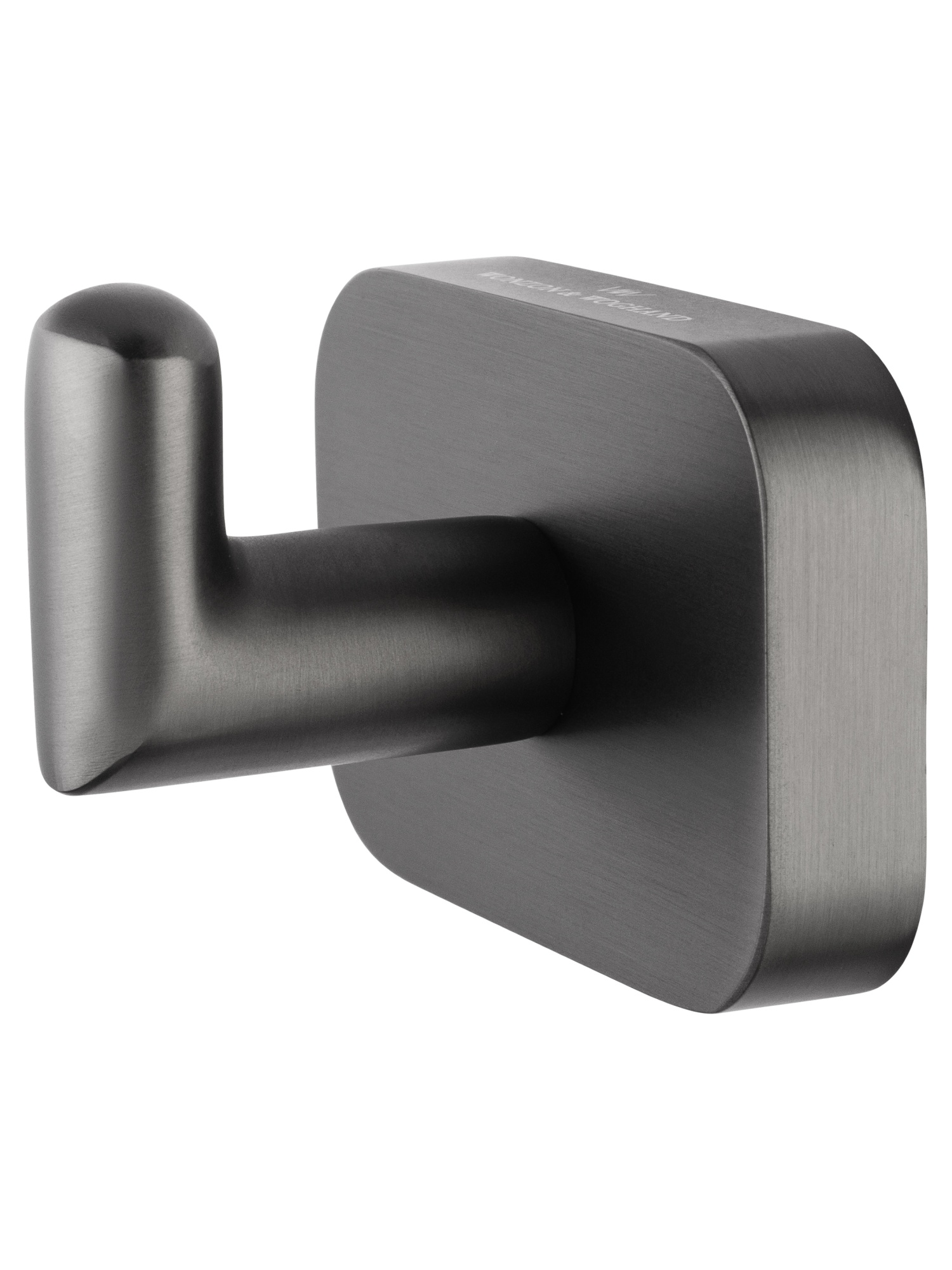 Крючок для ванной wonzon & woghand graffity, темный графит (ww-9315-bgm)