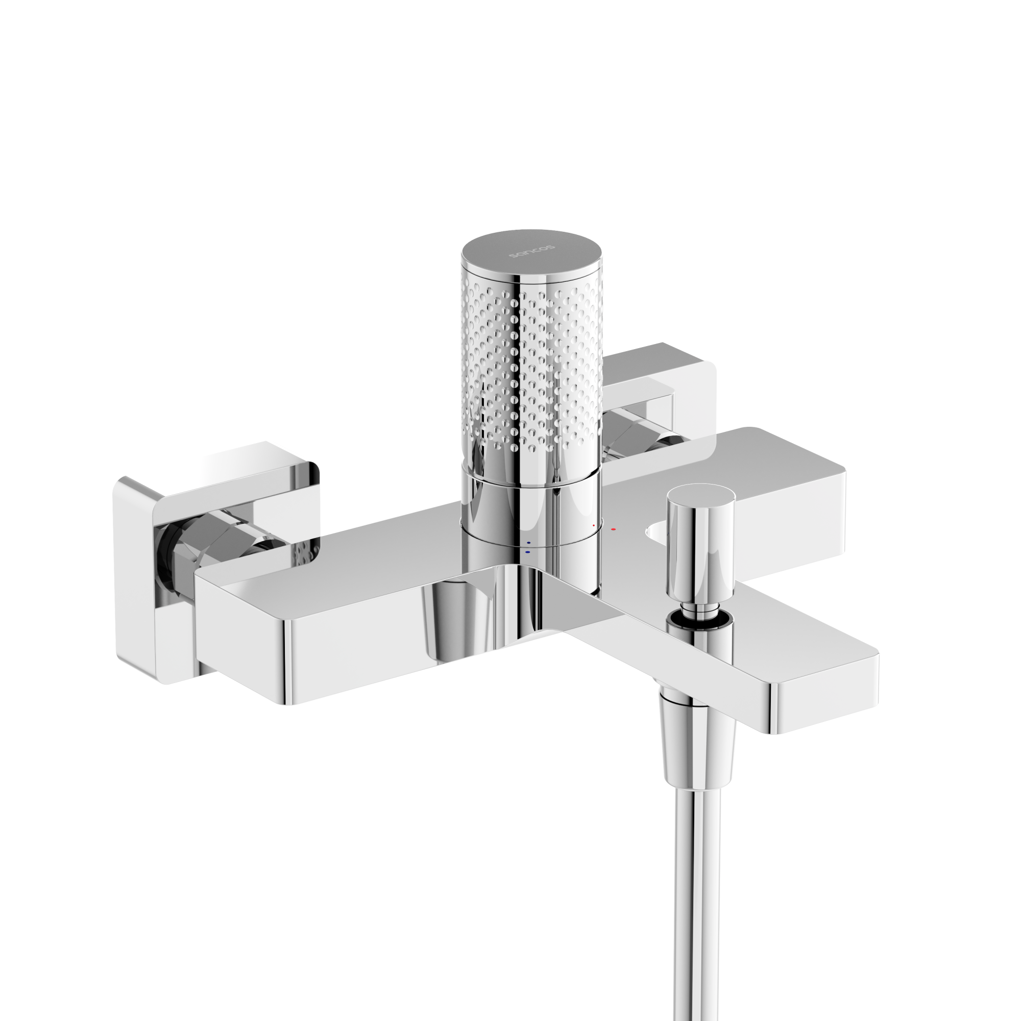 Смеситель для ванны и душа sancos nexus, хром, арт. sc9014ch