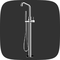 для ванны напольный