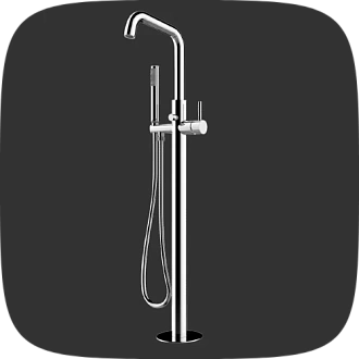 для ванны напольный 