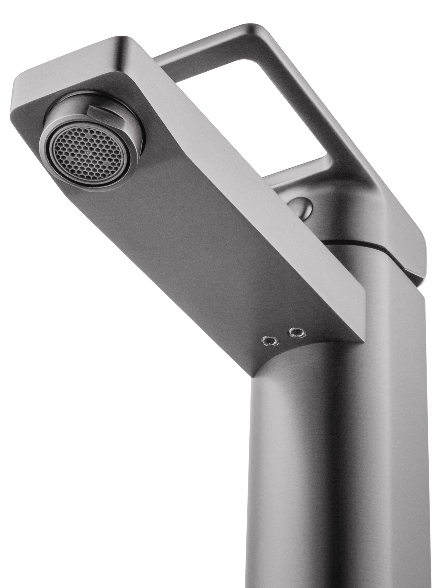 Смеситель для раковины wonzon & woghand frame, темный графит (ww-88139010-bgm)