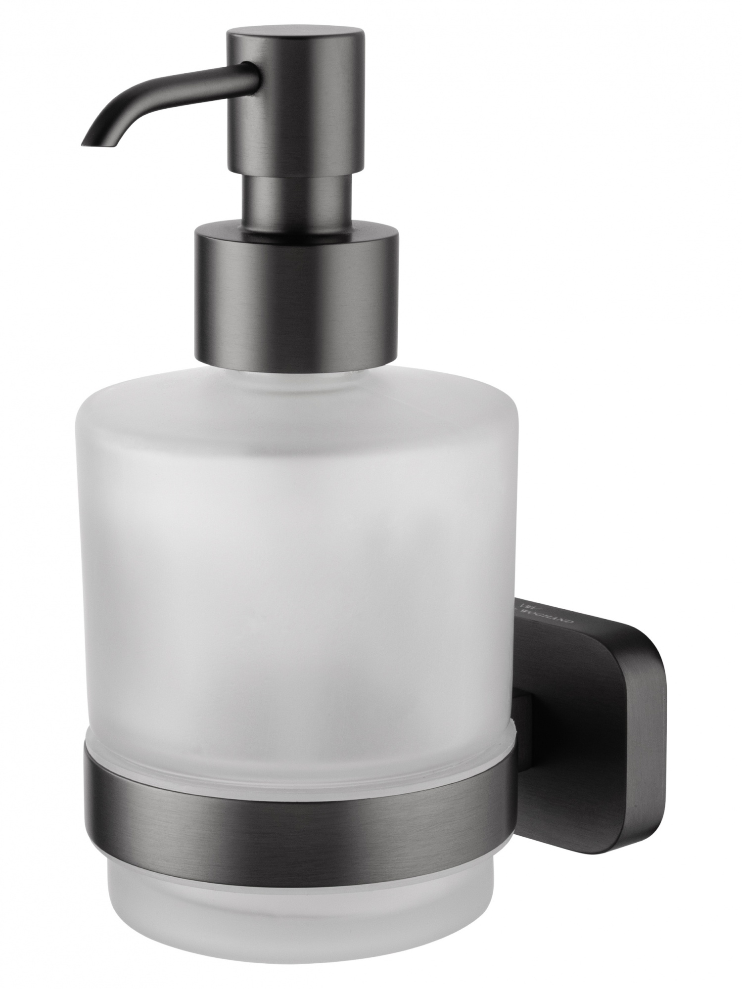 Дозатор мыла wonzon & woghand graffity, темный графит (ww-9333-bgm)