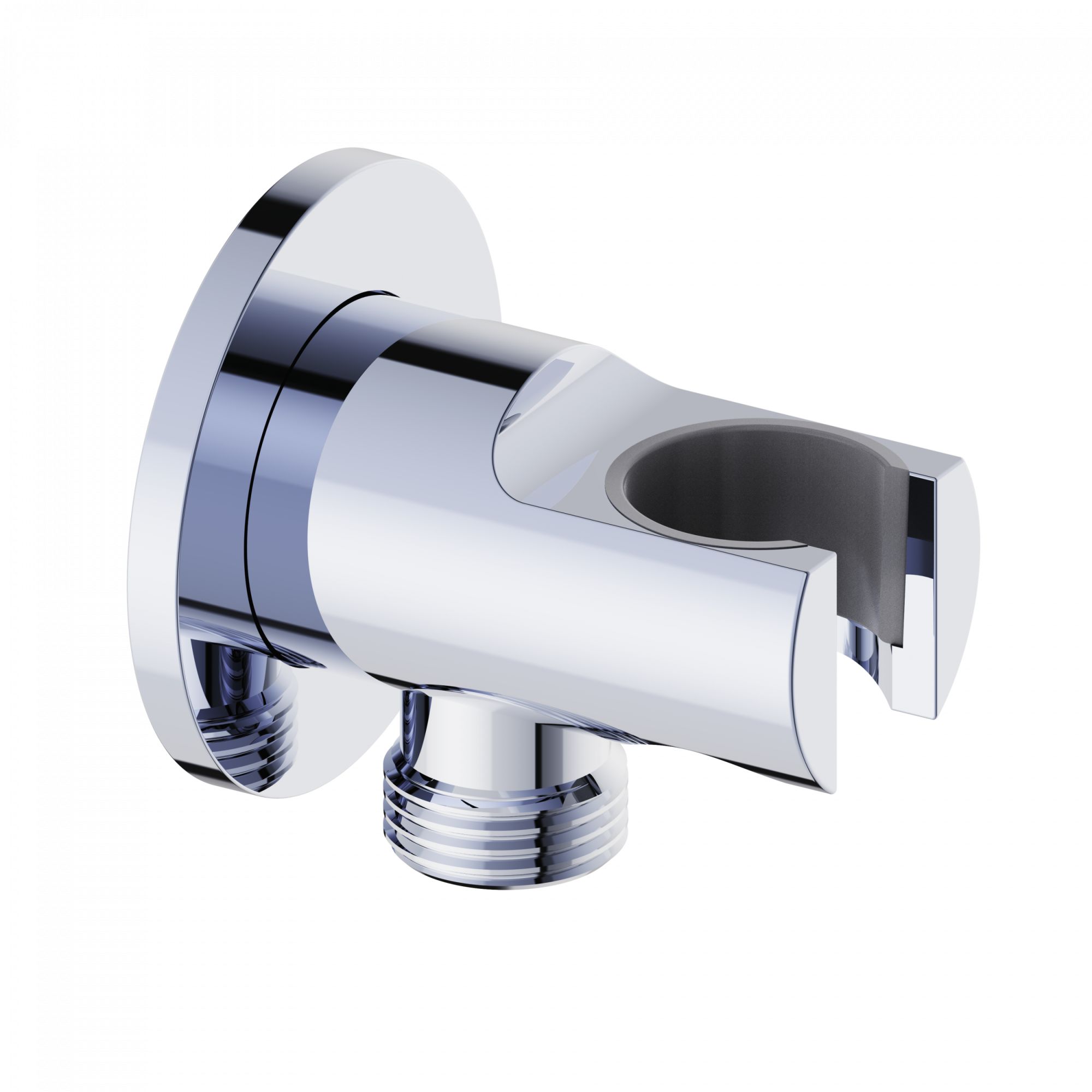 Шланговое подключение с держателем wonzon & woghand, хром (ww-hz2319-cr)