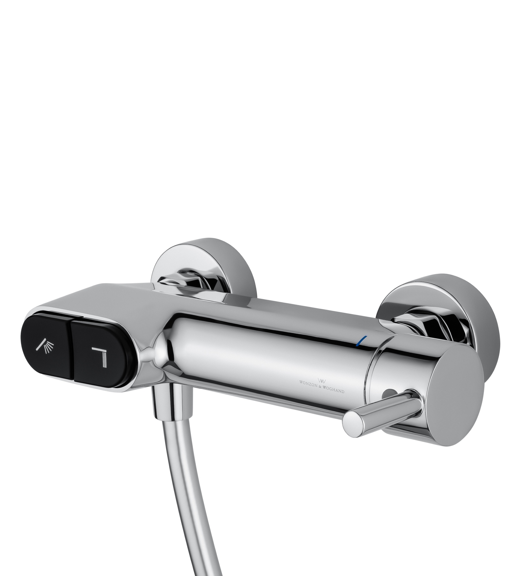 Смеситель для душа с встроенным изливом wonzon & woghand muse corno, хром (ww-a30902-cr) Смеситель для душа с встроенным изливом wonzon & woghand muse corno, хром (ww-a30902-cr)