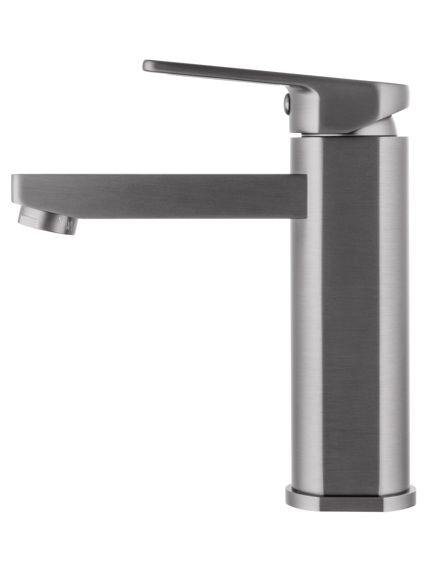 Смеситель для раковины wonzon & woghand frame, темный графит (ww-88139010-bgm)