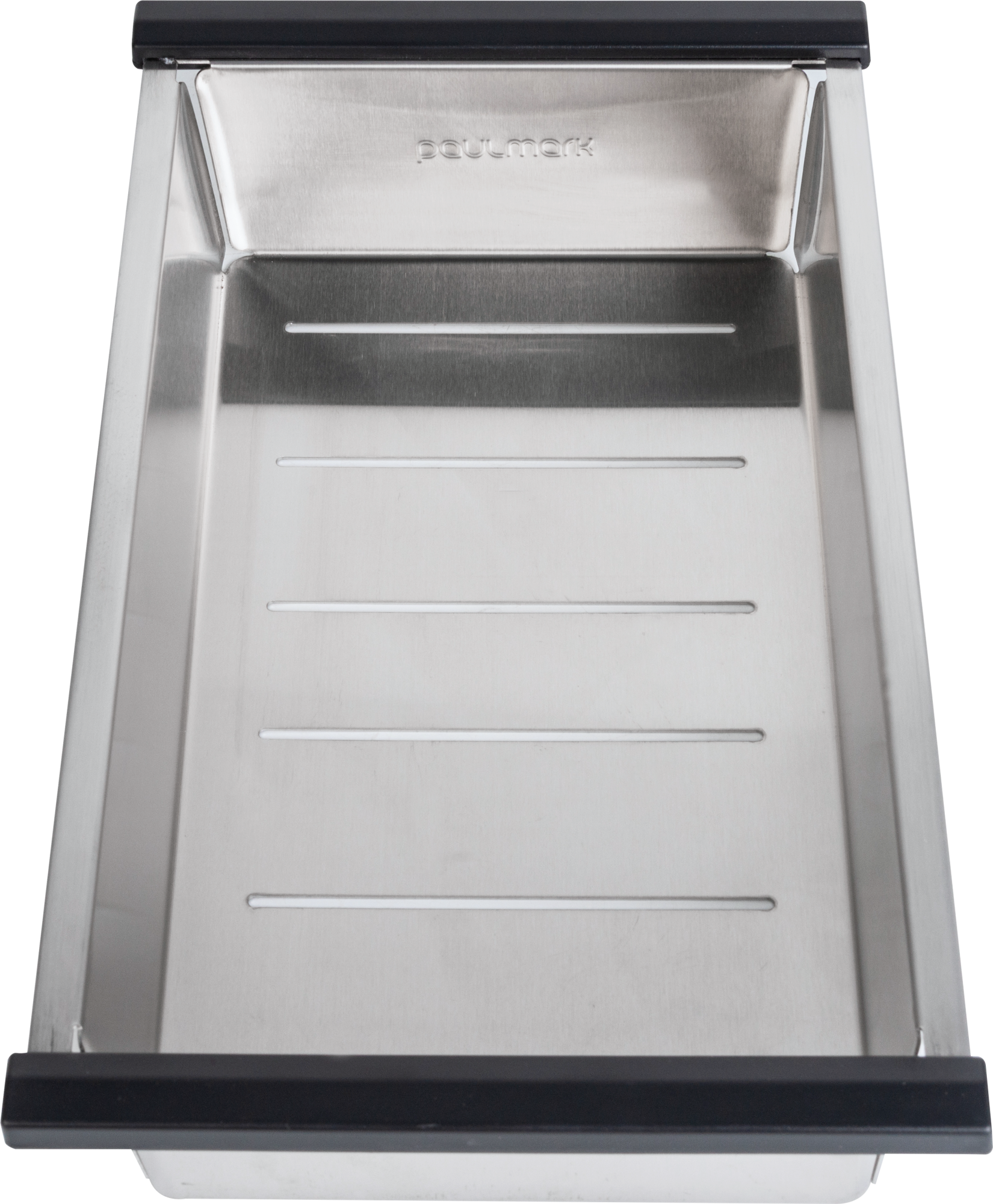 Коландер advance, a375-bs, брашированная нерж.сталь, 205х375мм, paulmark