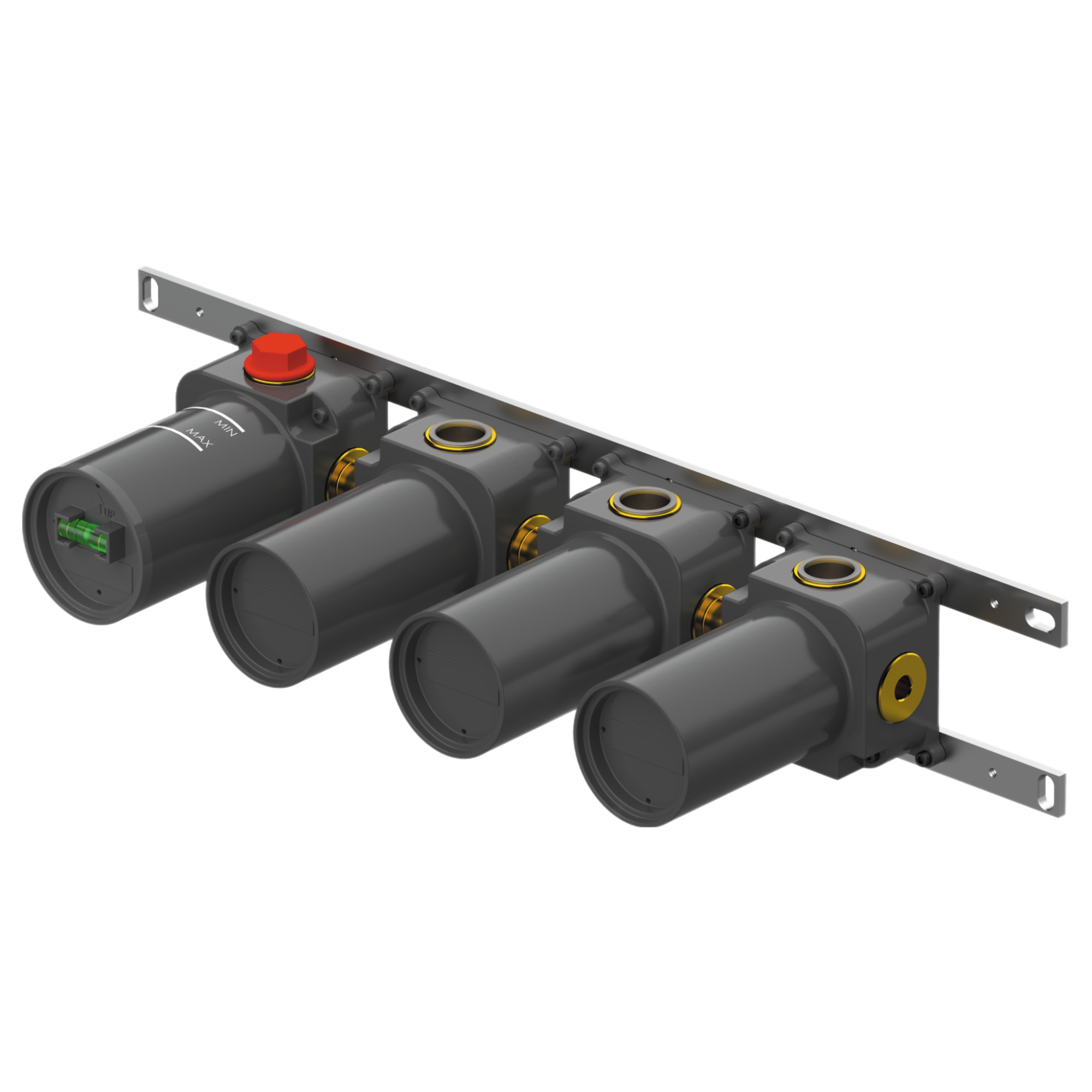 Скрытая часть на 3 выхода remer wbox98d3