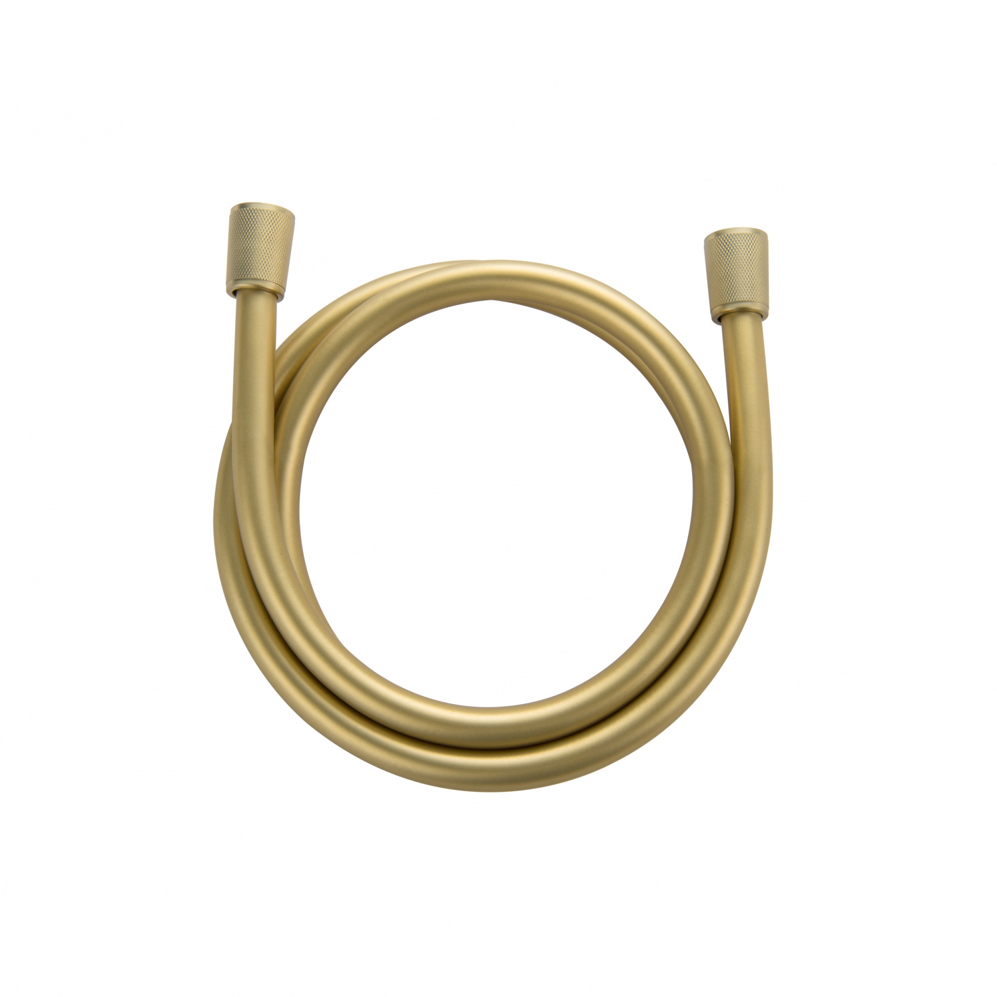 Шланг для душа в силиконовой оплётке 1800 мм wonzon & woghand, брашированное золото (ww-rg01-1800-bg)