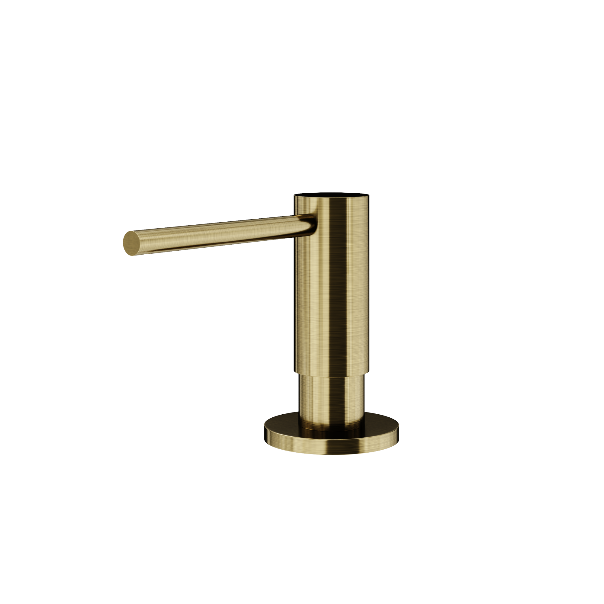 Дозатор для кухонной мойки Sancos, объем 500 мл, цвет брашированное золото, арт. SC40100BG