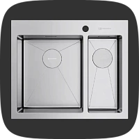 мойки на две чаши