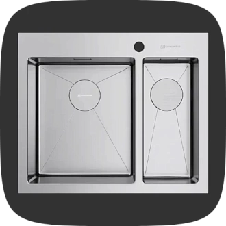 мойки на две чаши