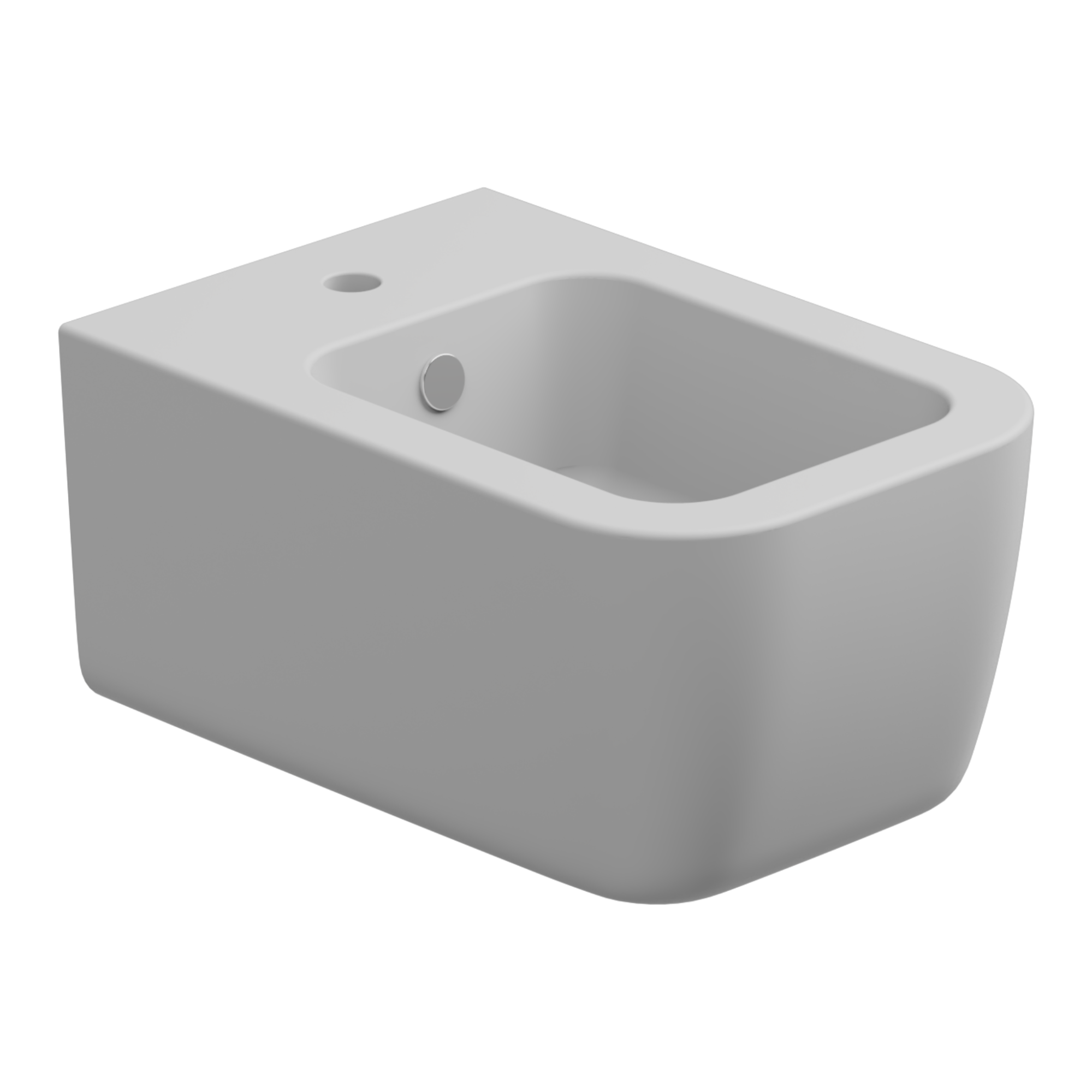 Биде подвесное gsg ceramic design brio brbiso001, белый матовый