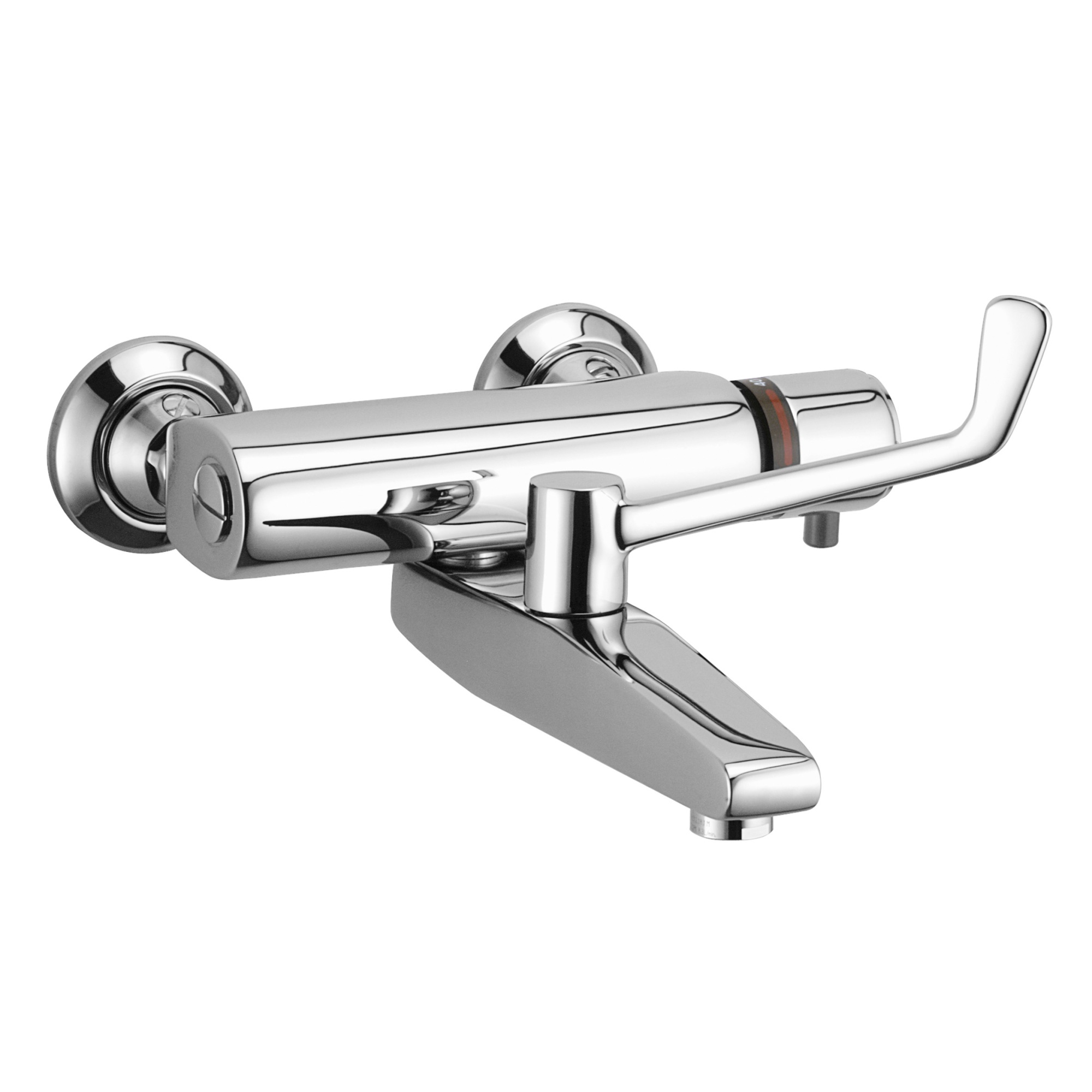 Смеситель для ванны с душем kludi thermo-care хром 350850564 kludi