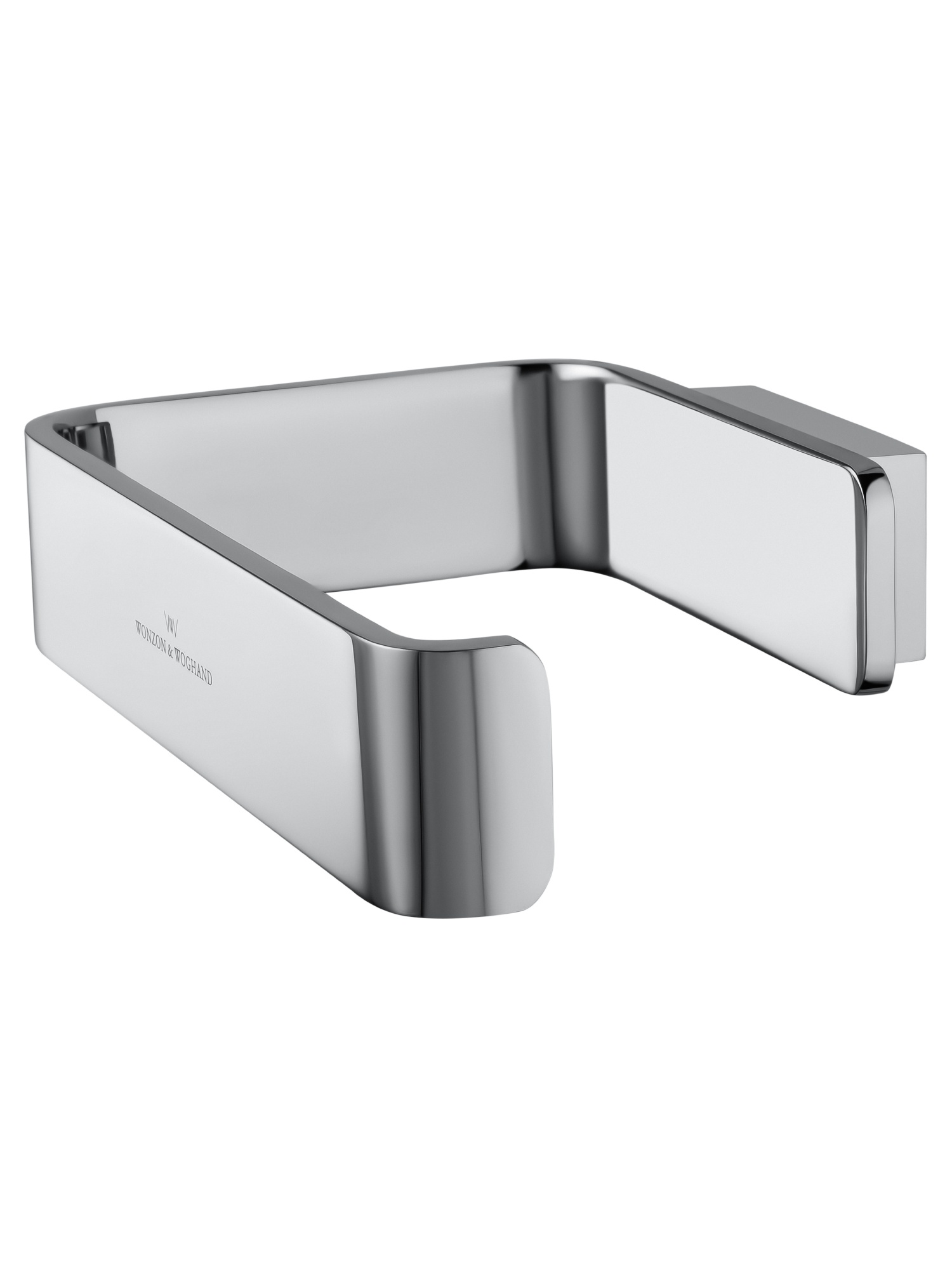 Держатель для туалетной бумаги без крышки wonzon & woghand lotte, хром (ww-8316)