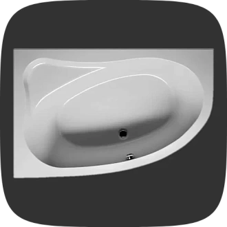 угловые ассиметричные ванны