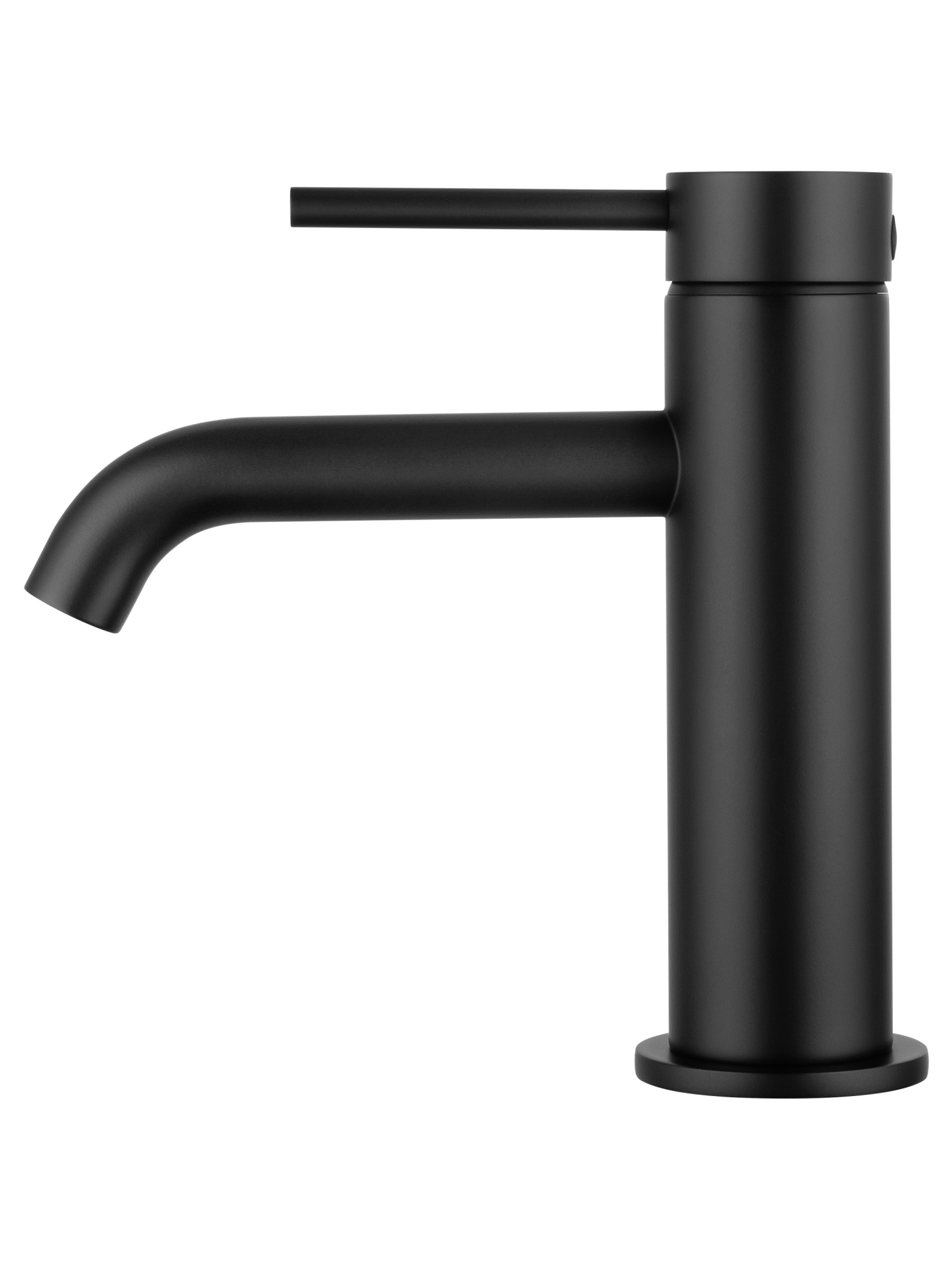 Смеситель для раковины wonzon & woghand stick, черный матовый (ww-88139017-mb)