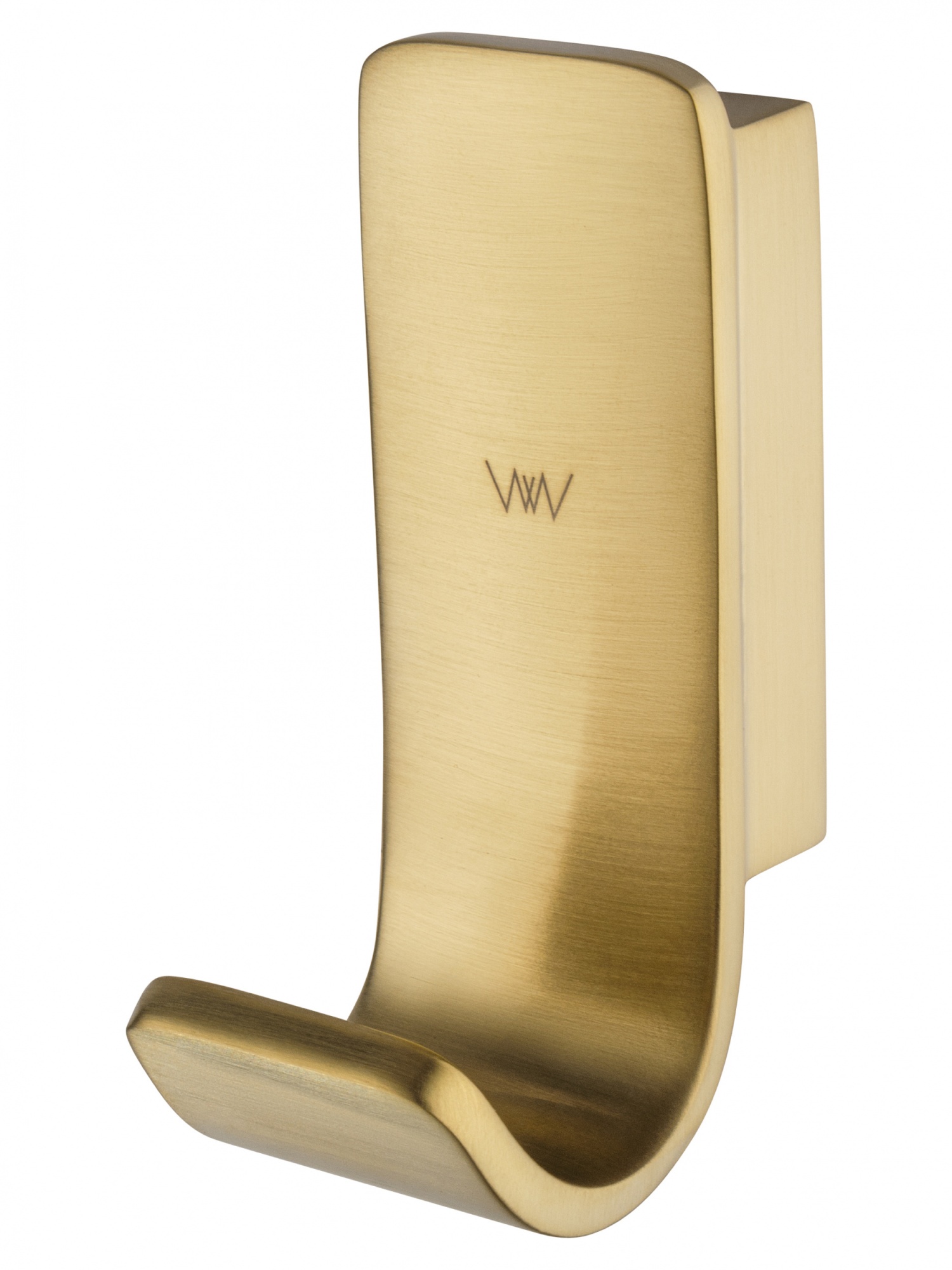 Крючок для ванной wonzon & woghand lotte, брашированное золото (ww-8315-bg)