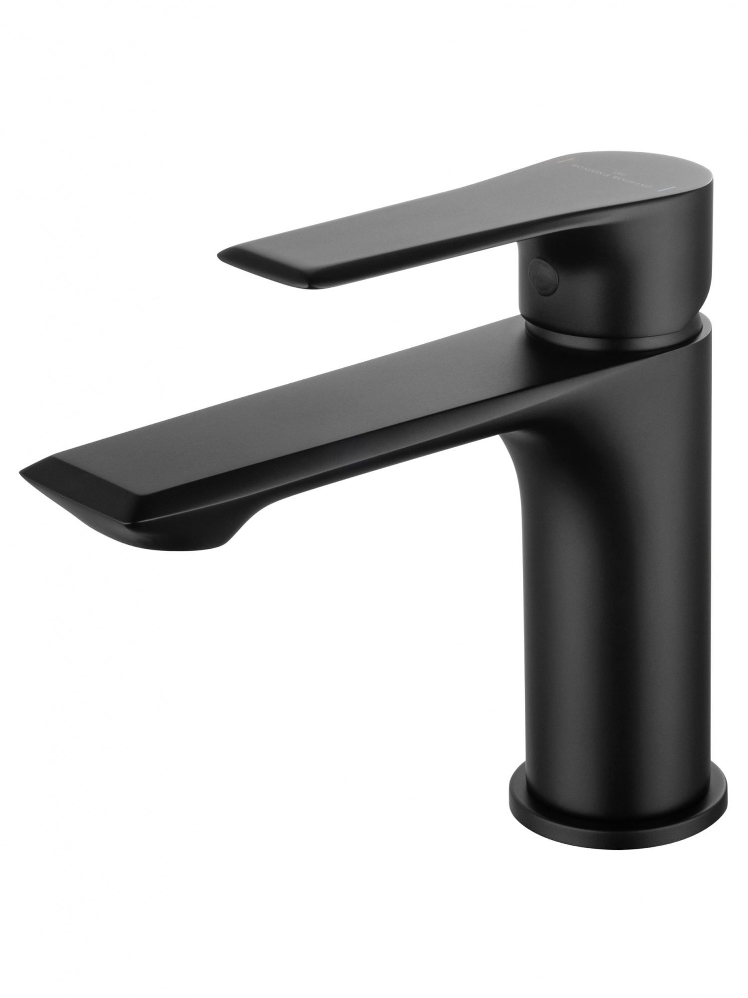 Смеситель для раковины wonzon & woghand brilliant, черный матовый (ww-88018079-mb)