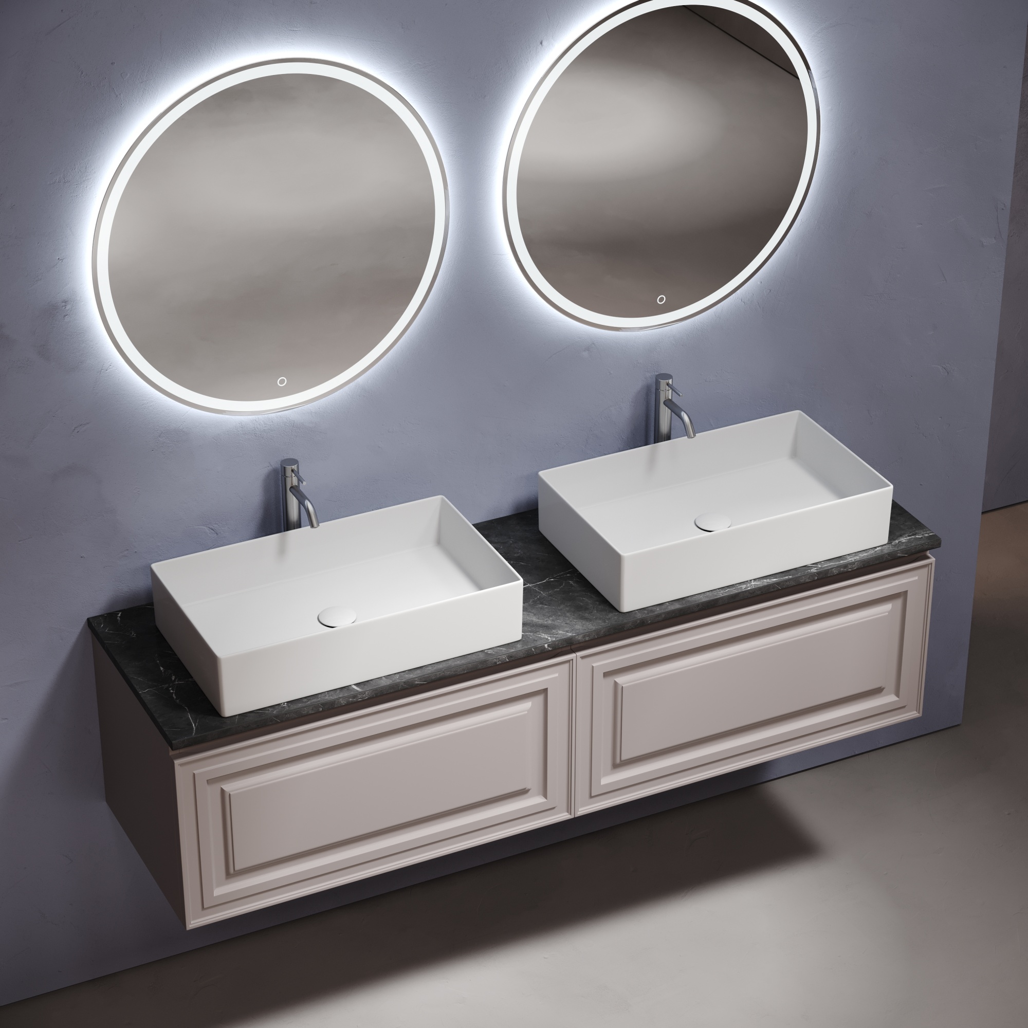 Столешница для ванной комнаты из керамогранита sancos black sky 1600х460 c отверстием под смеситель, арт.tt160a1x