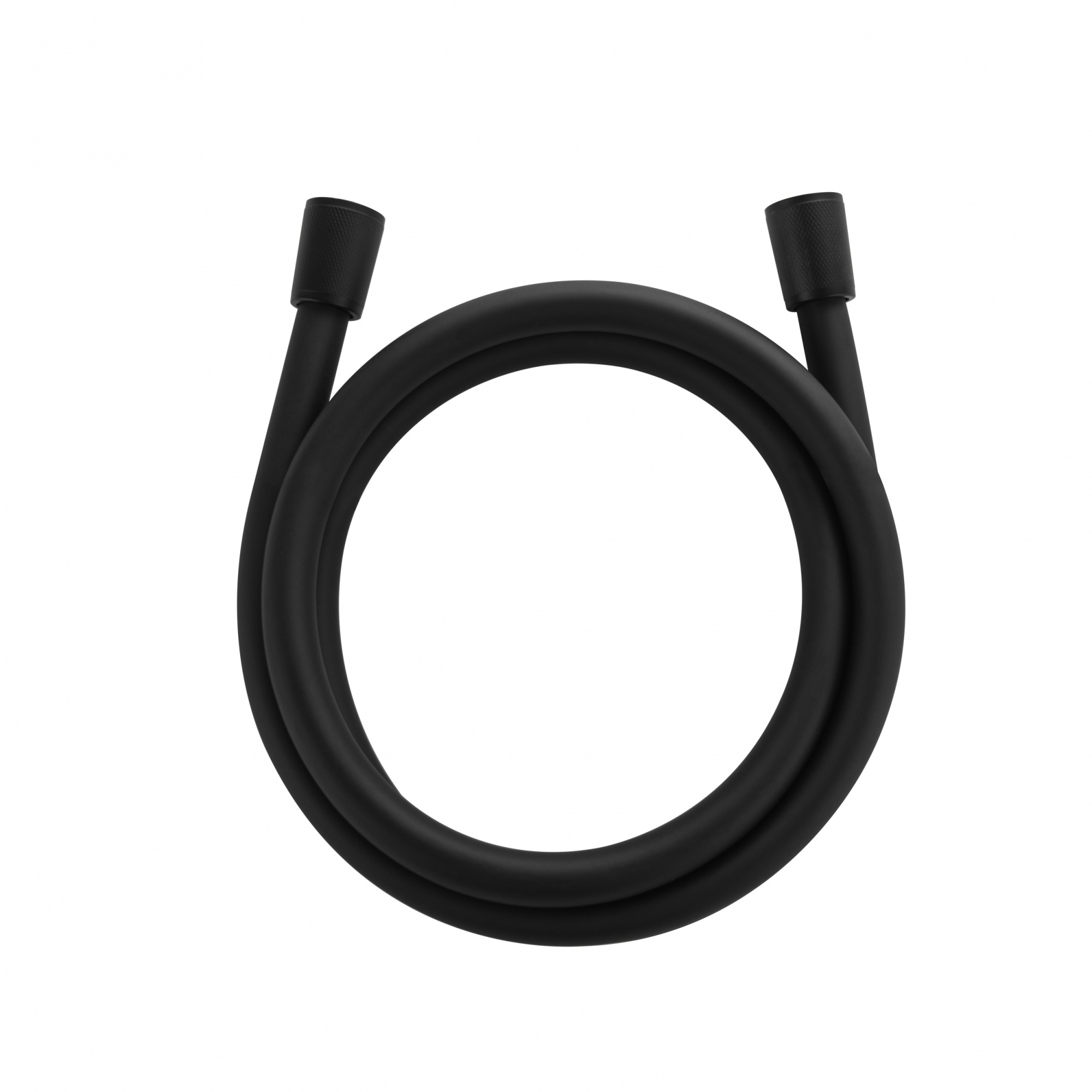 Шланг для душа в силиконовой оплётке 1800 мм wonzon & woghand, черный матовый (ww-rg01-1800-mb)