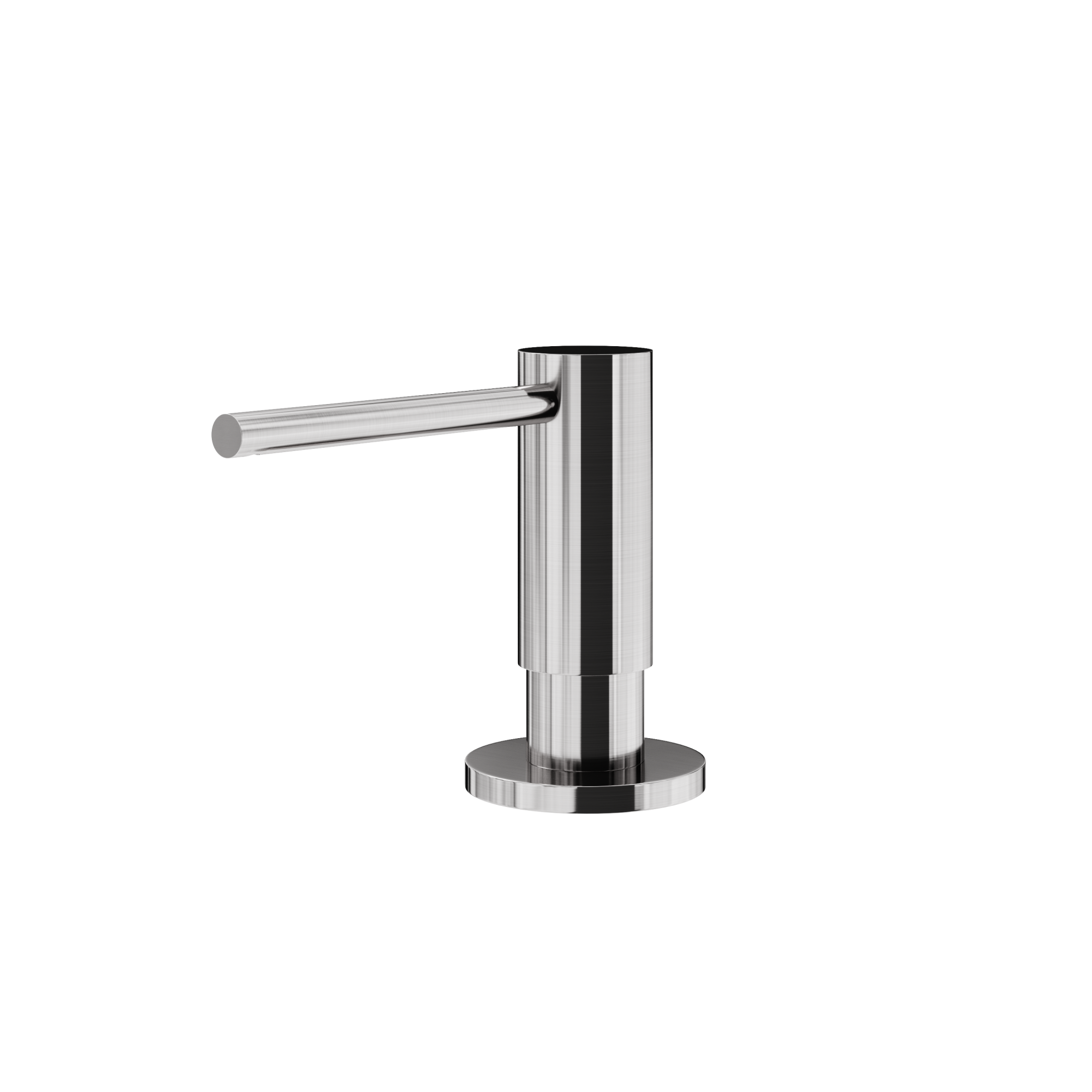 Дозатор для кухонной мойки Sancos, объем 500 мл, цвет брашированный никель, арт. SC40100BN