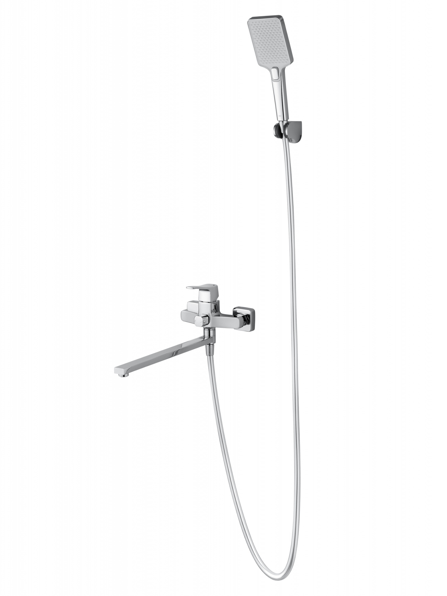 Смеситель для ванны wonzon & woghand flex, хром (ww-639906-cr)