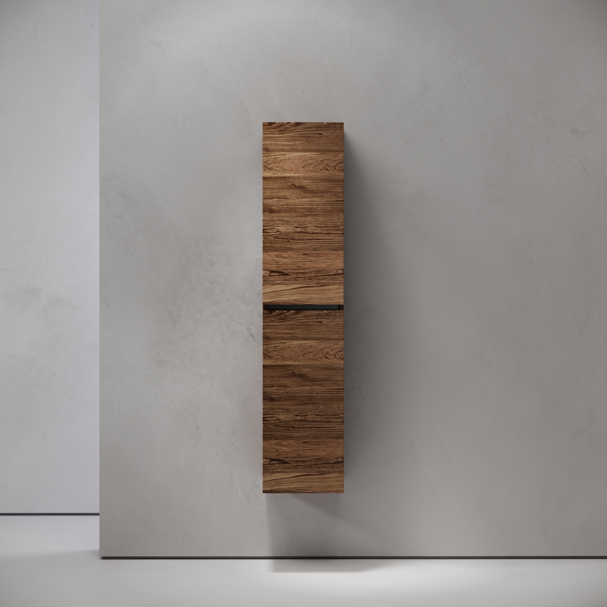 Шкаф-пенал sancos urban подвесной дуб чарльстон , 350х300х1600 мм, арт. pur35ech