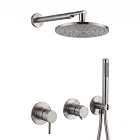 Душевая система термостатическая remer x style x96s02oxv, сталь