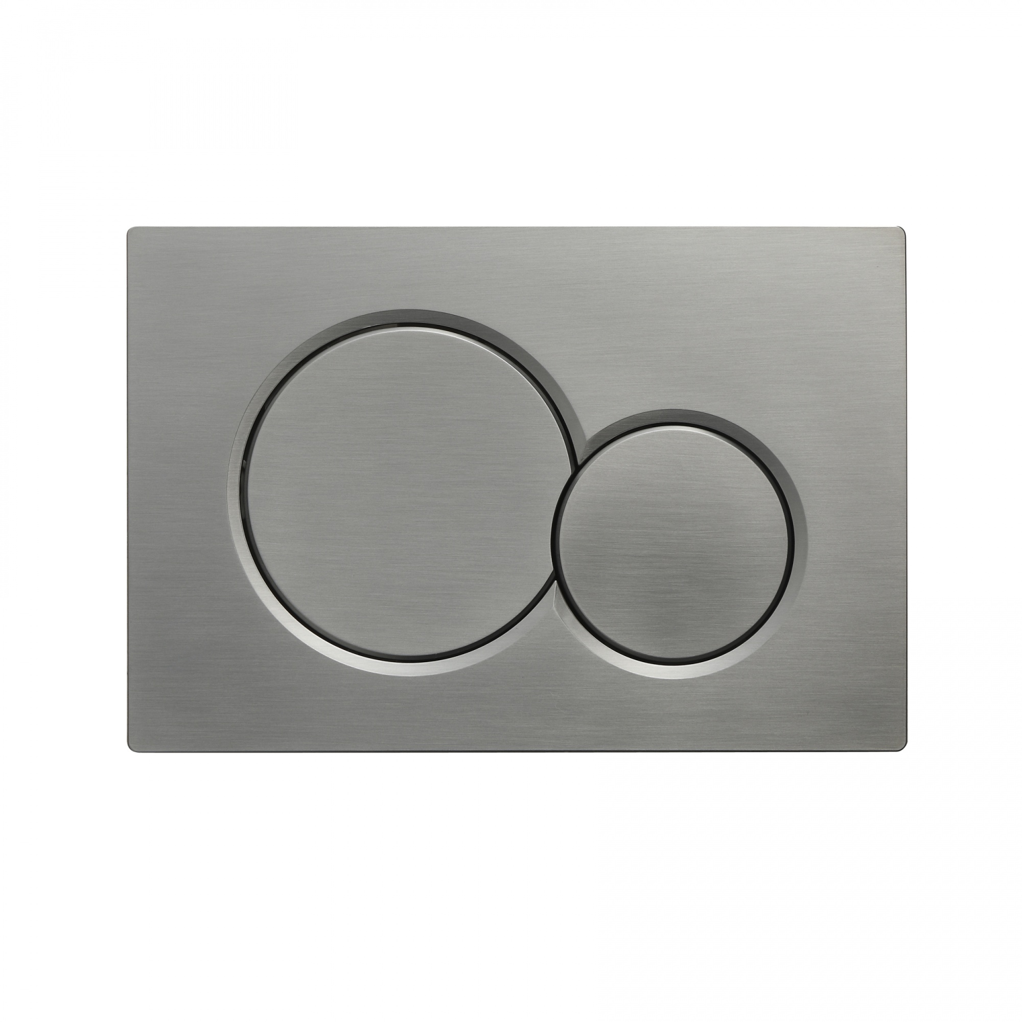 Кнопка смыва для инсталляции механическая wonzon & woghand, темный графит (ww-ib232-bgm)