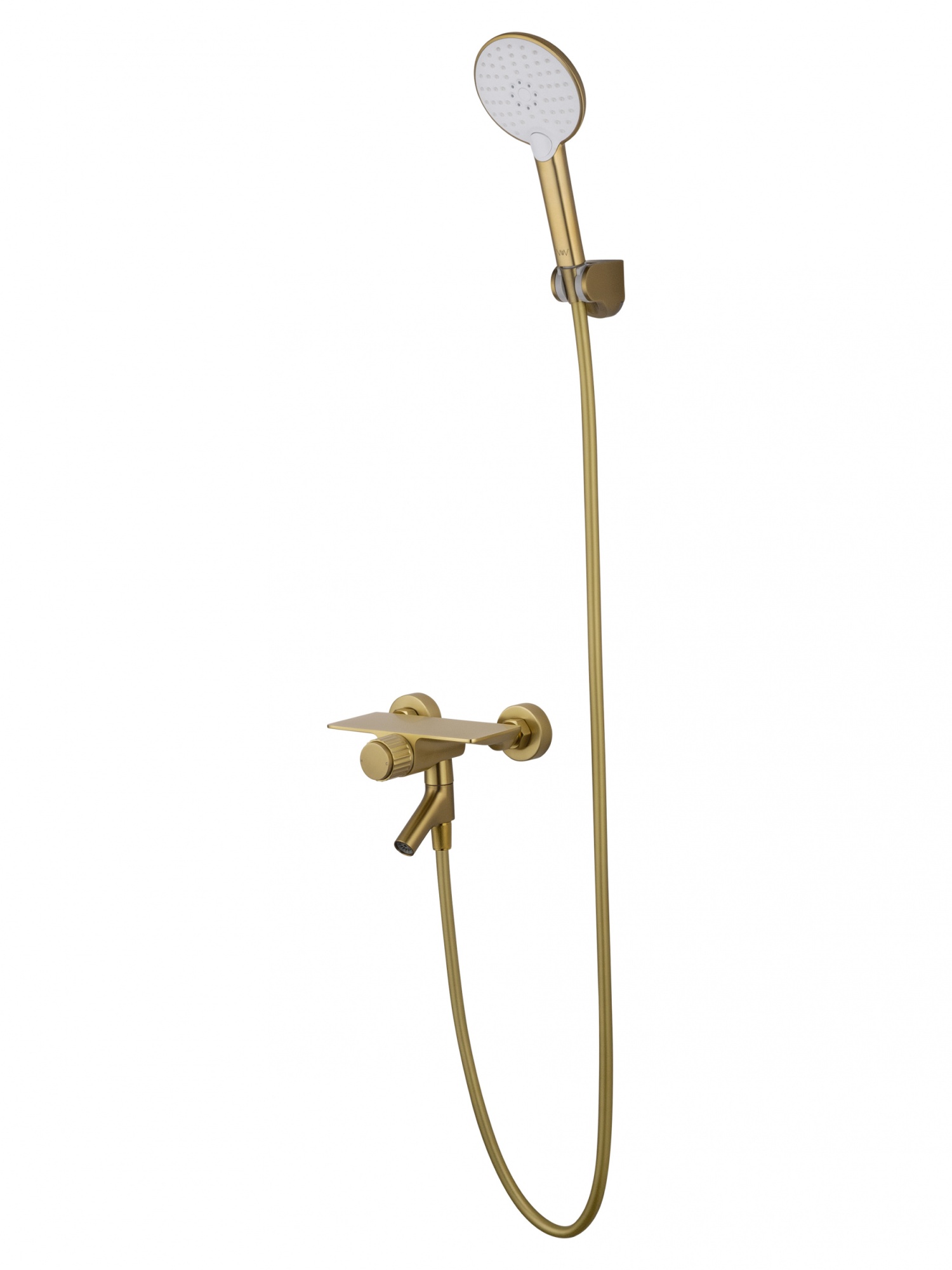 Смеситель для ванны с душем wonzon & woghand click, брашированное золото (ww-fe05l221- bg)