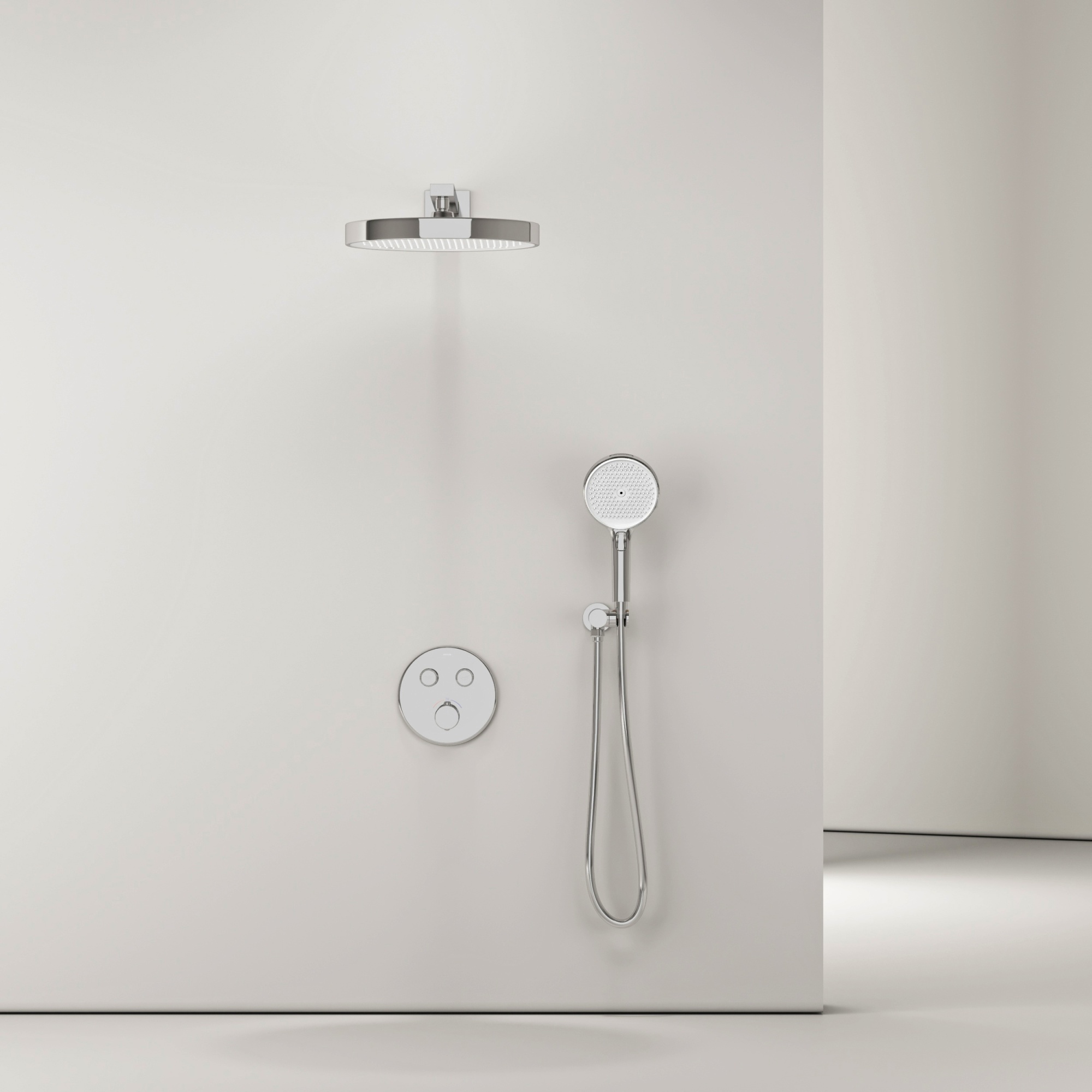 Душевой комплект sancos space встраиваемый c термостатическим смесителем, цвет хром , арт. sc3006ch Душевой комплект sancos space встраиваемый c термостатическим смесителем, цвет хром , арт. sc3006ch