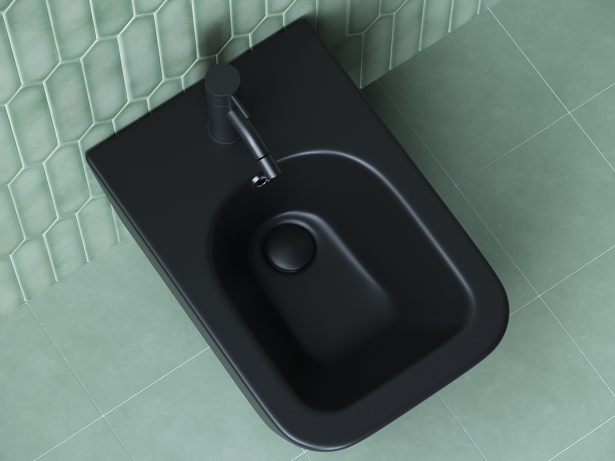 Подвесное биде metric