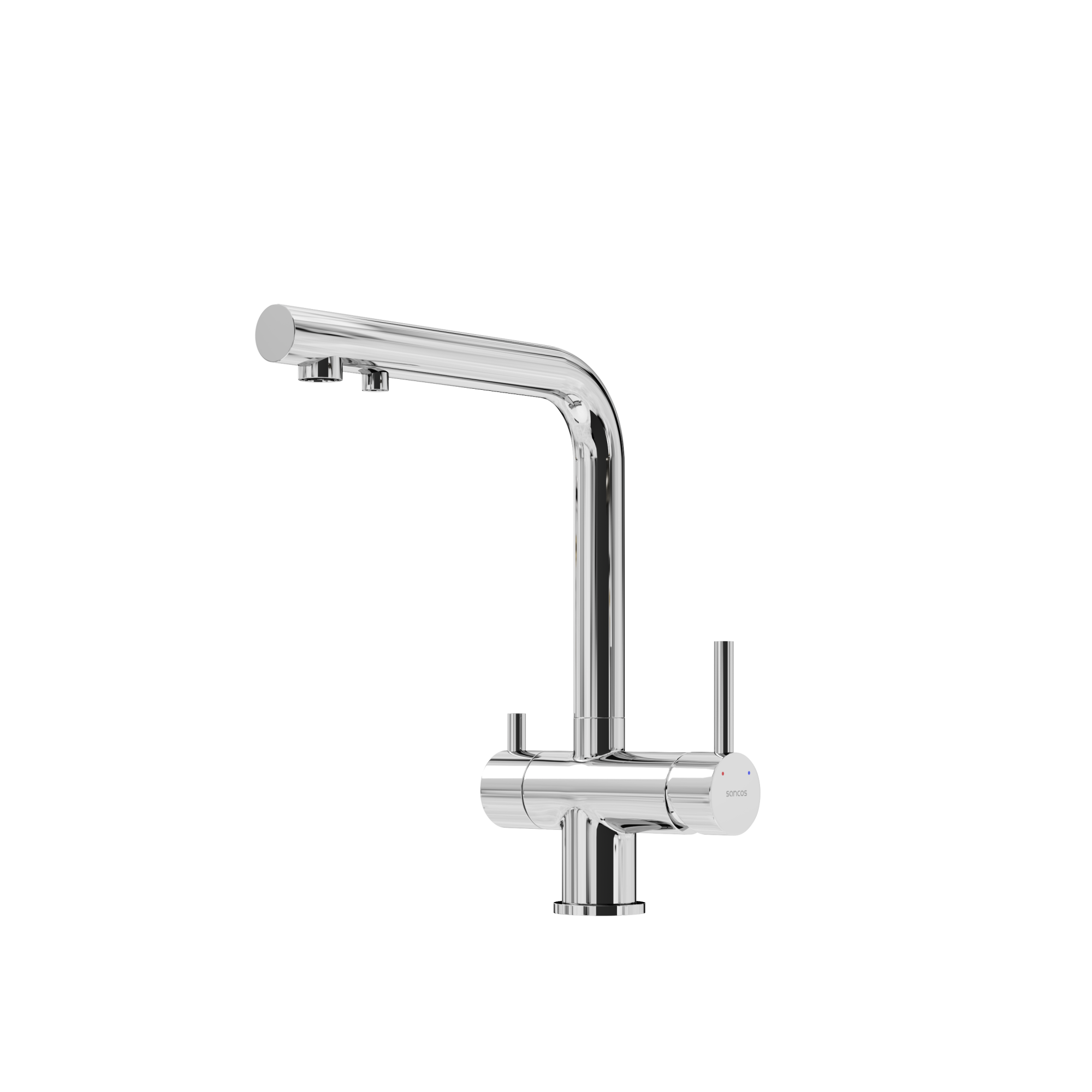 Смеситель для кухни SANCOS Foster с возможностью подключения фильтра для воды, цвет хром, арт. SC4014СH